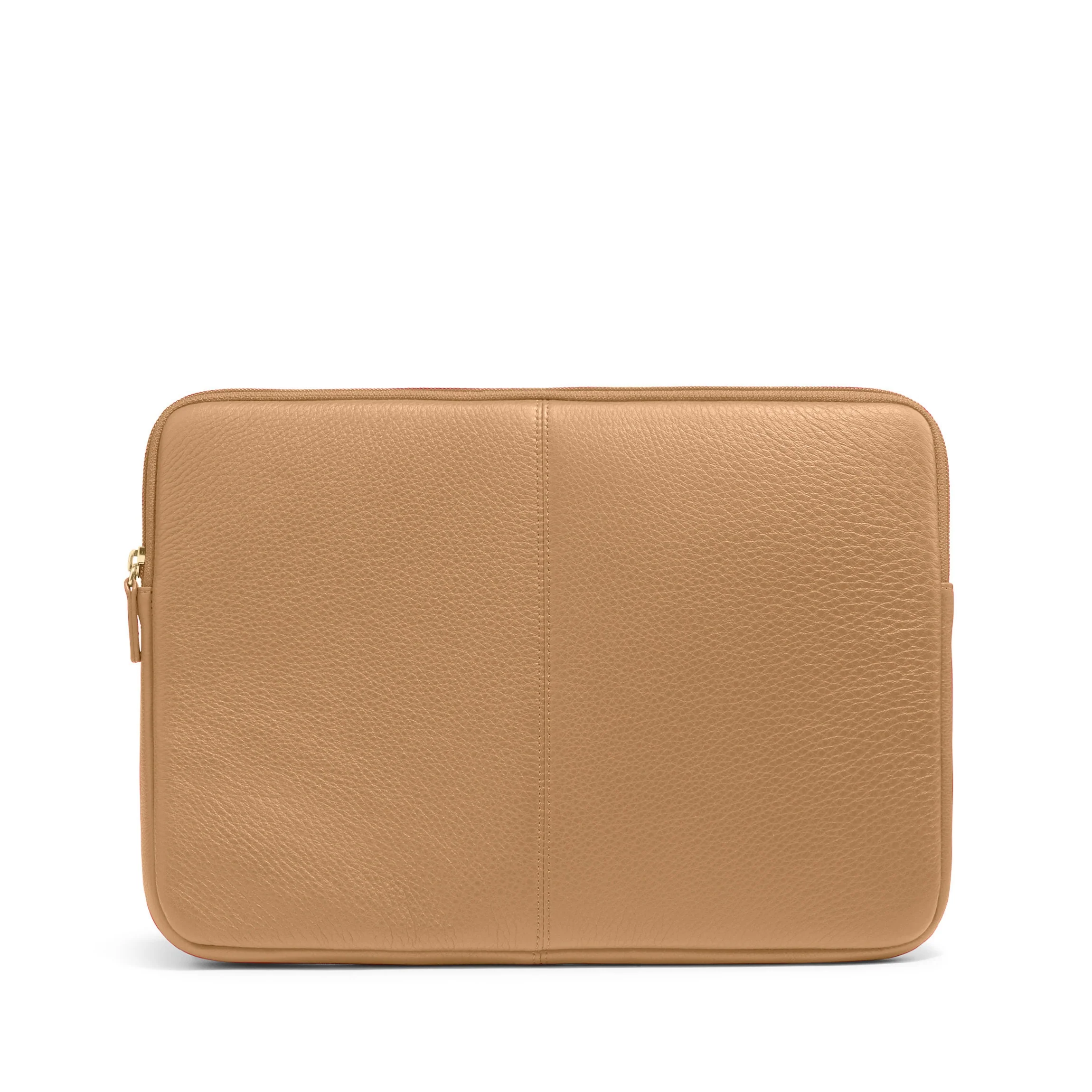 14 Inch MacBook Sleeve Camel - Image 5