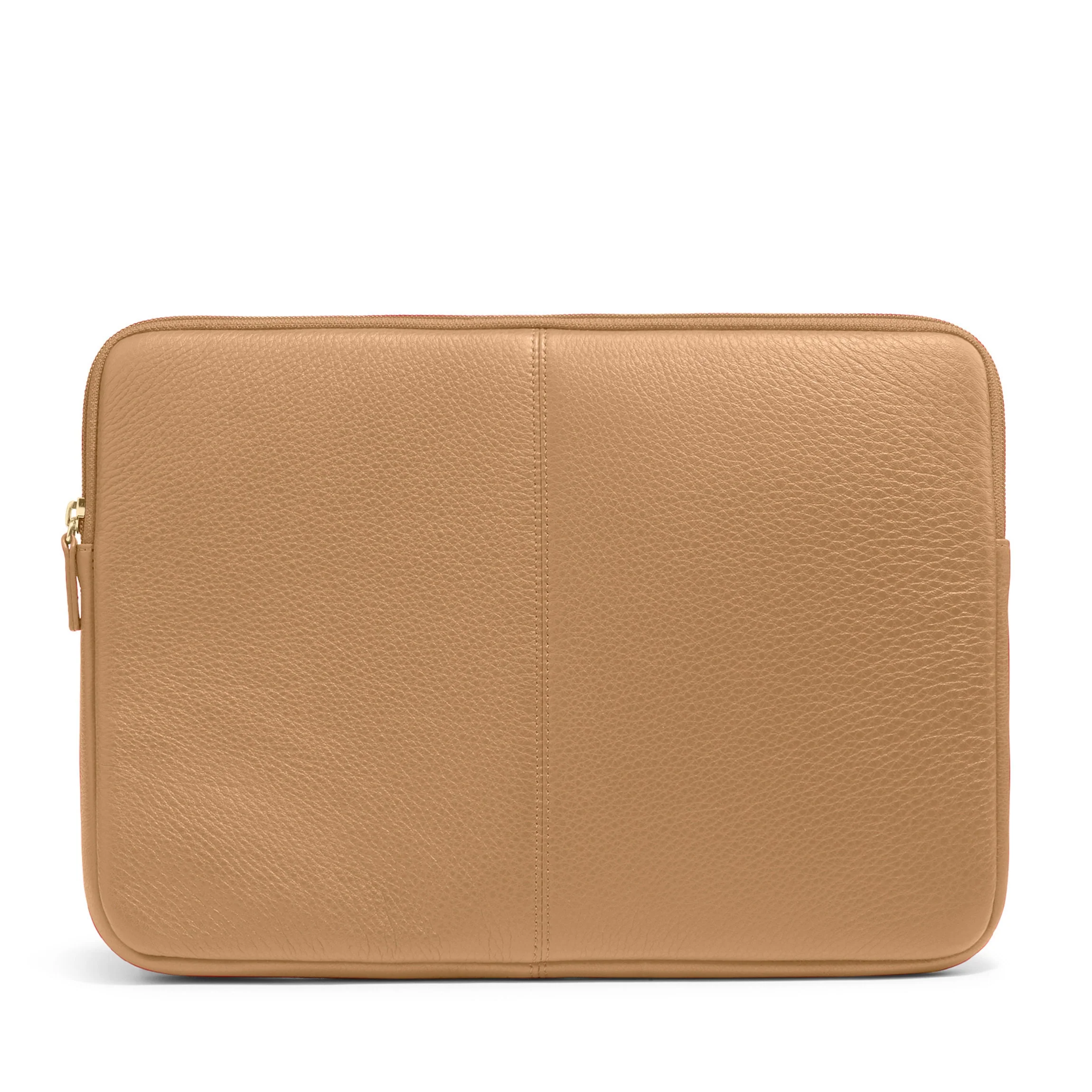 15/16 Inch Slim Laptop Sleeve Camel - Image 5