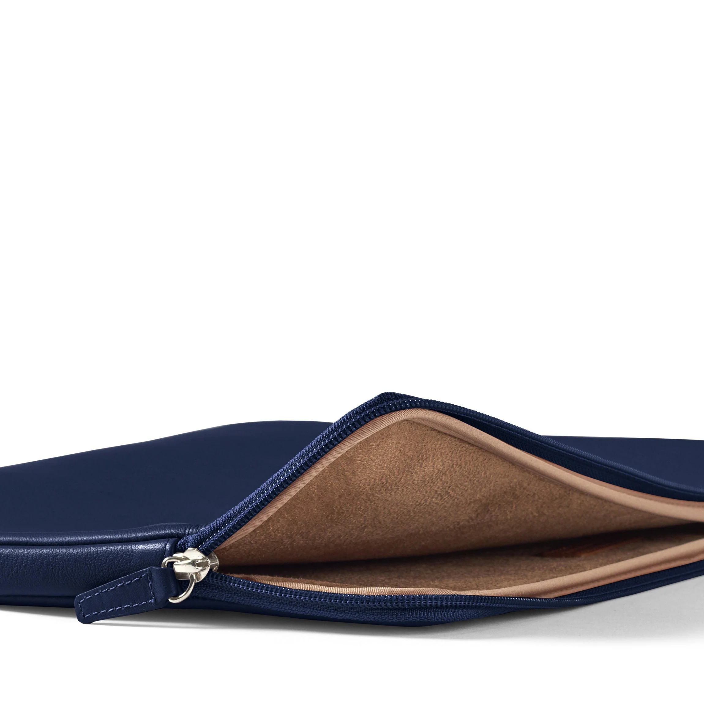15/16 Inch Slim Laptop Sleeve Navy Blue - Image 4