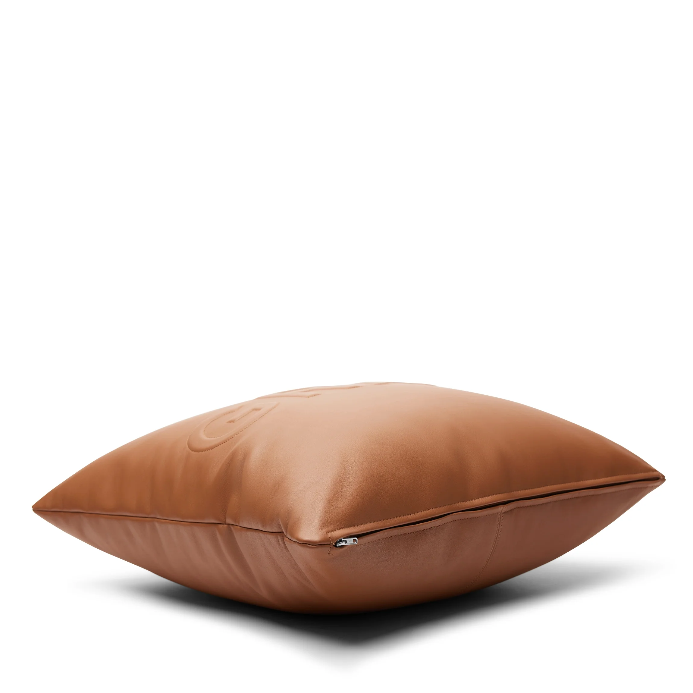 20x20 Square Pillow Cognac - Image 6