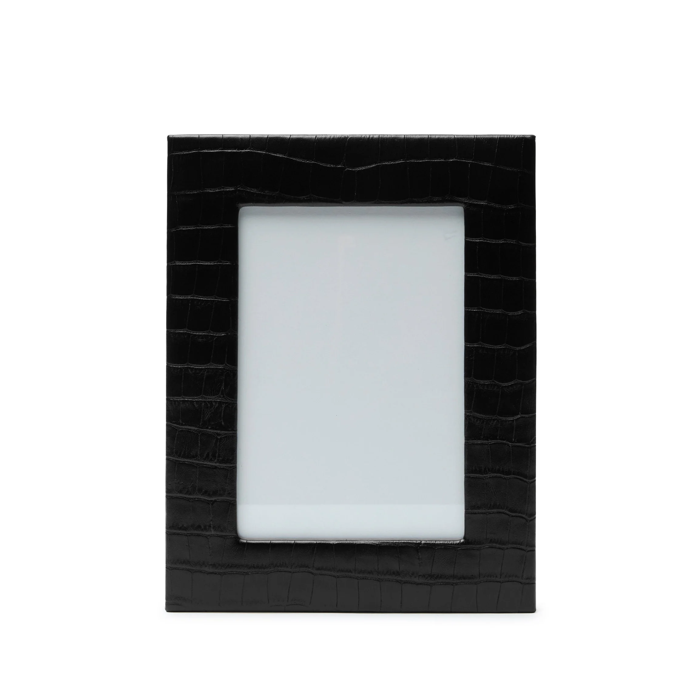 5X7 Photo Frame Black Croc - Image 5