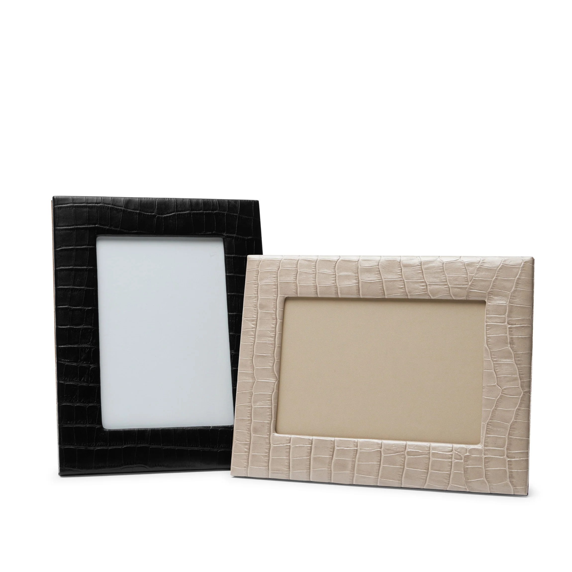 5X7 Photo Frame Black Croc - Image 7