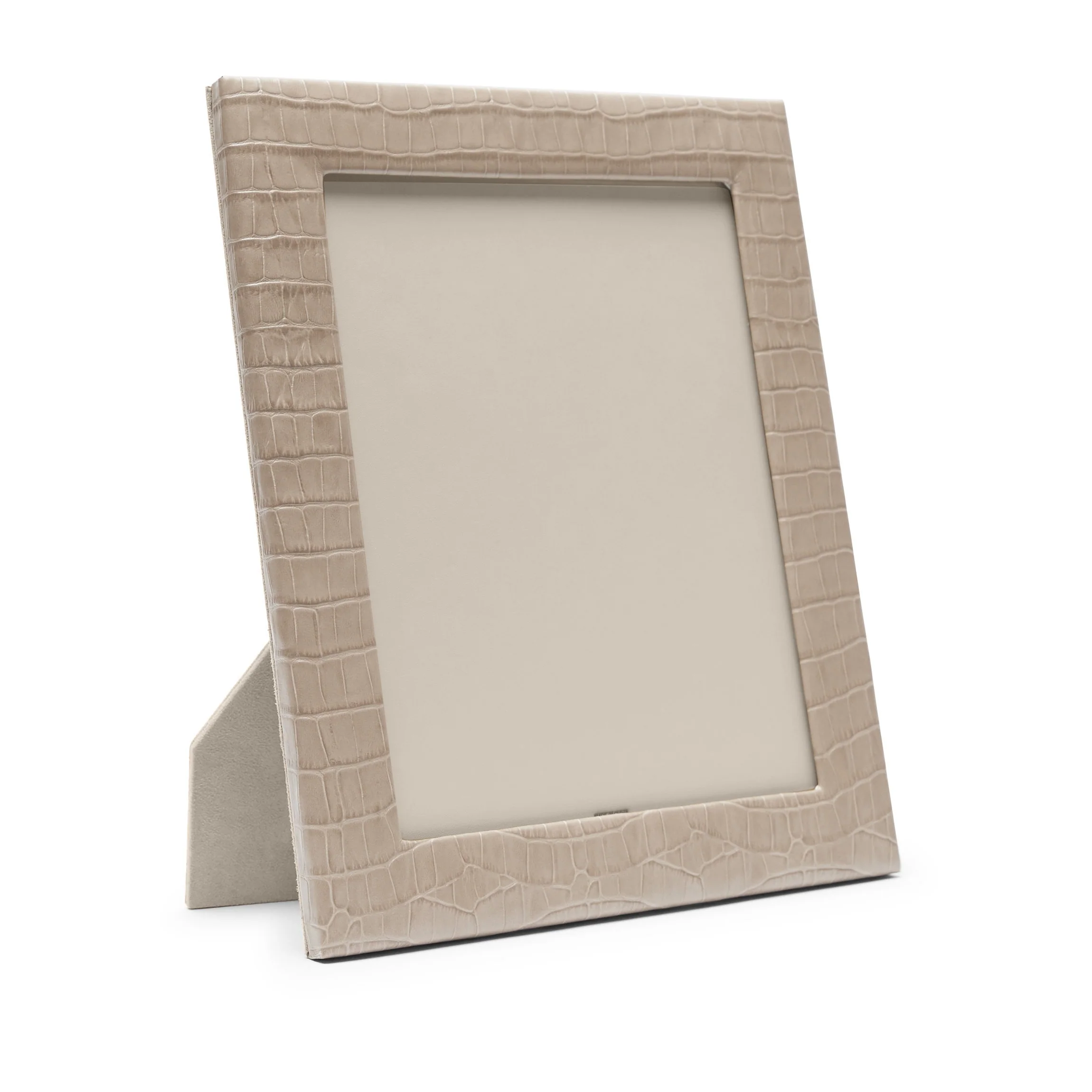8x10 Photo Frame Ecru Croc - Image 4