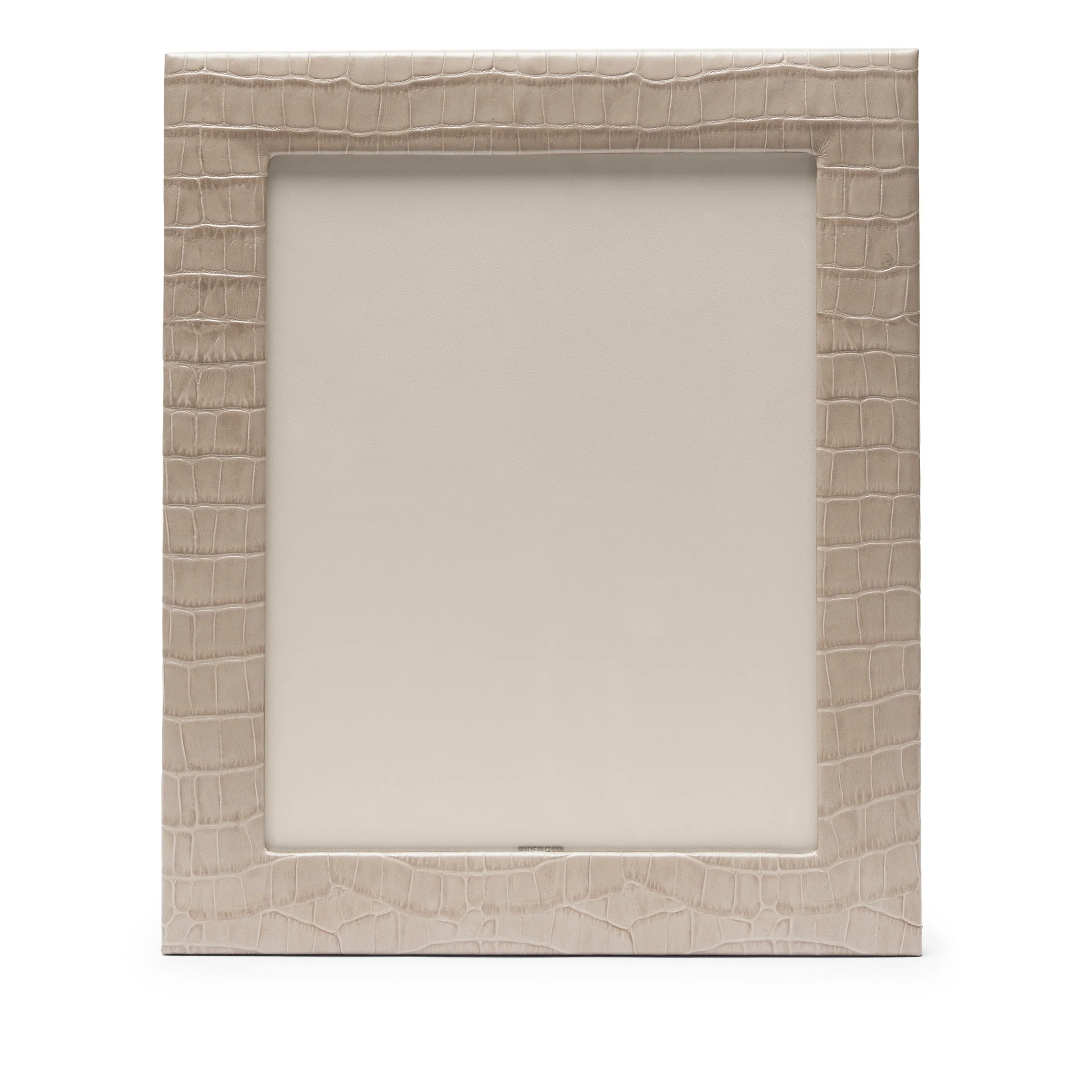 8x10 Photo Frame Ecru Croc - Image 7