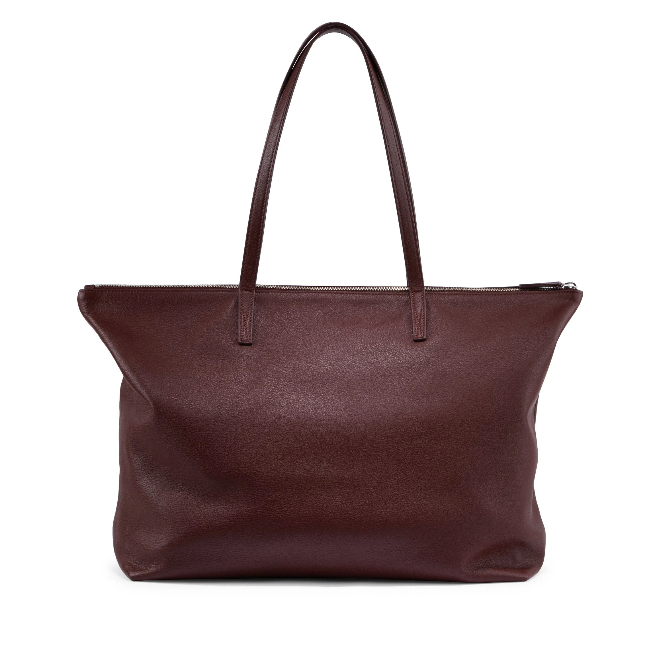 Aleena Soft Zippered Tote Bordeaux - Image 6