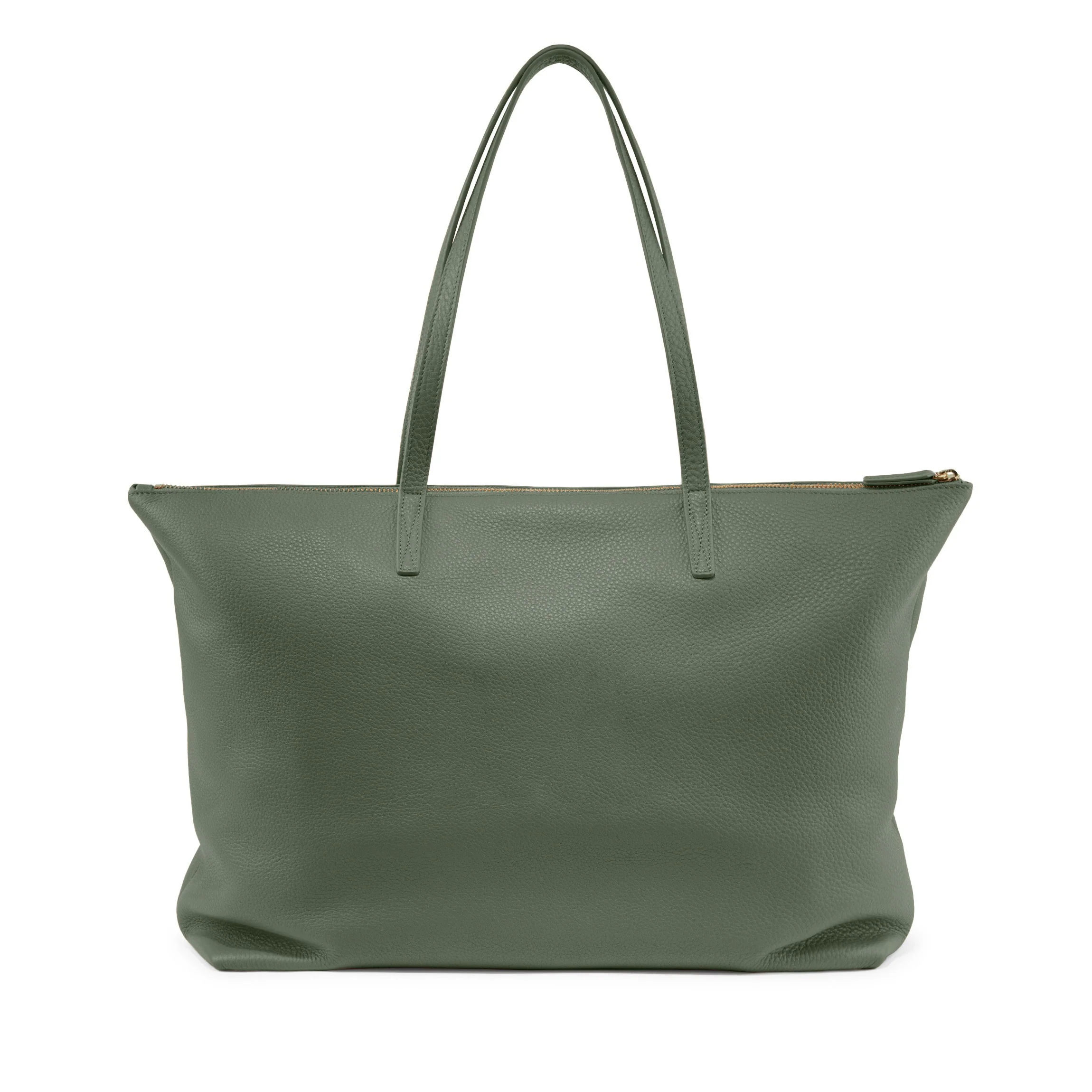 Aleena Soft Zippered Tote Moss - Image 6
