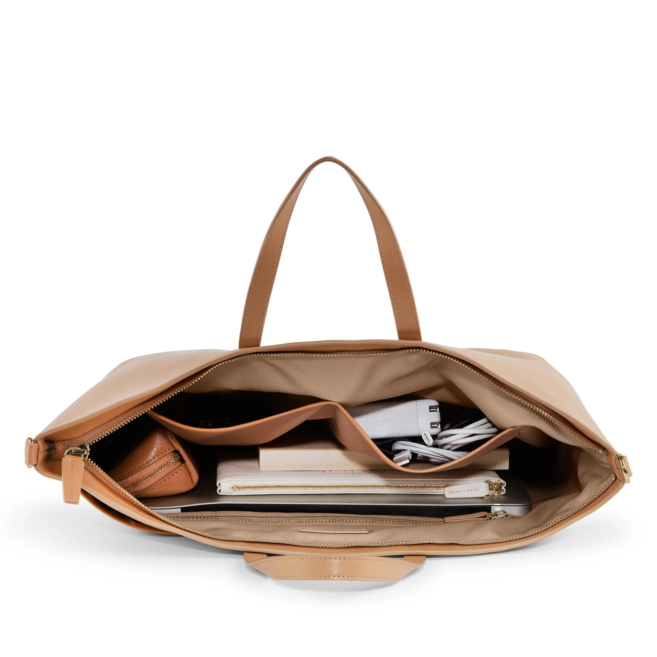 Alex Work Bag Tan - Image 4