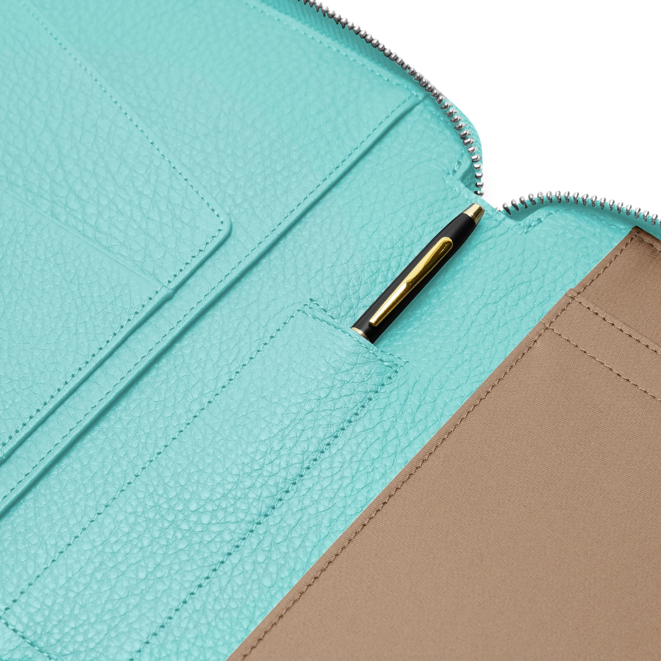 B5 Composition Zippered Journal Celeste - Image 3