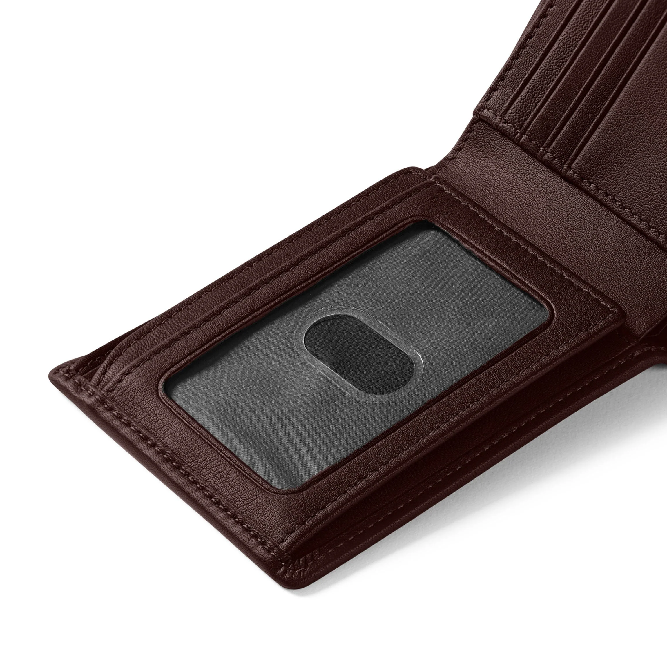Bifold Wallet with Flap Brown - Image 8