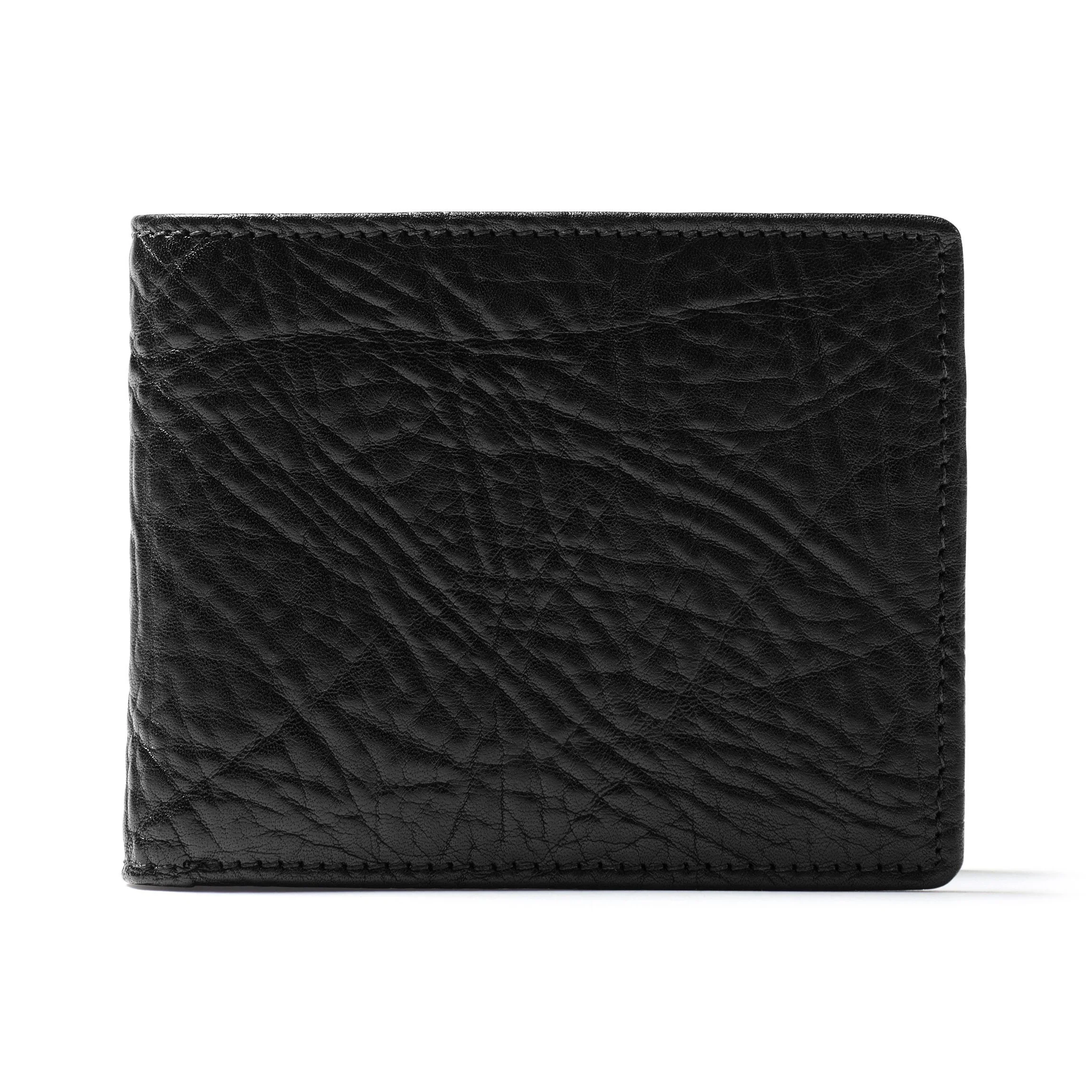 Bifold Wallet with Flap Ebony - Image 7