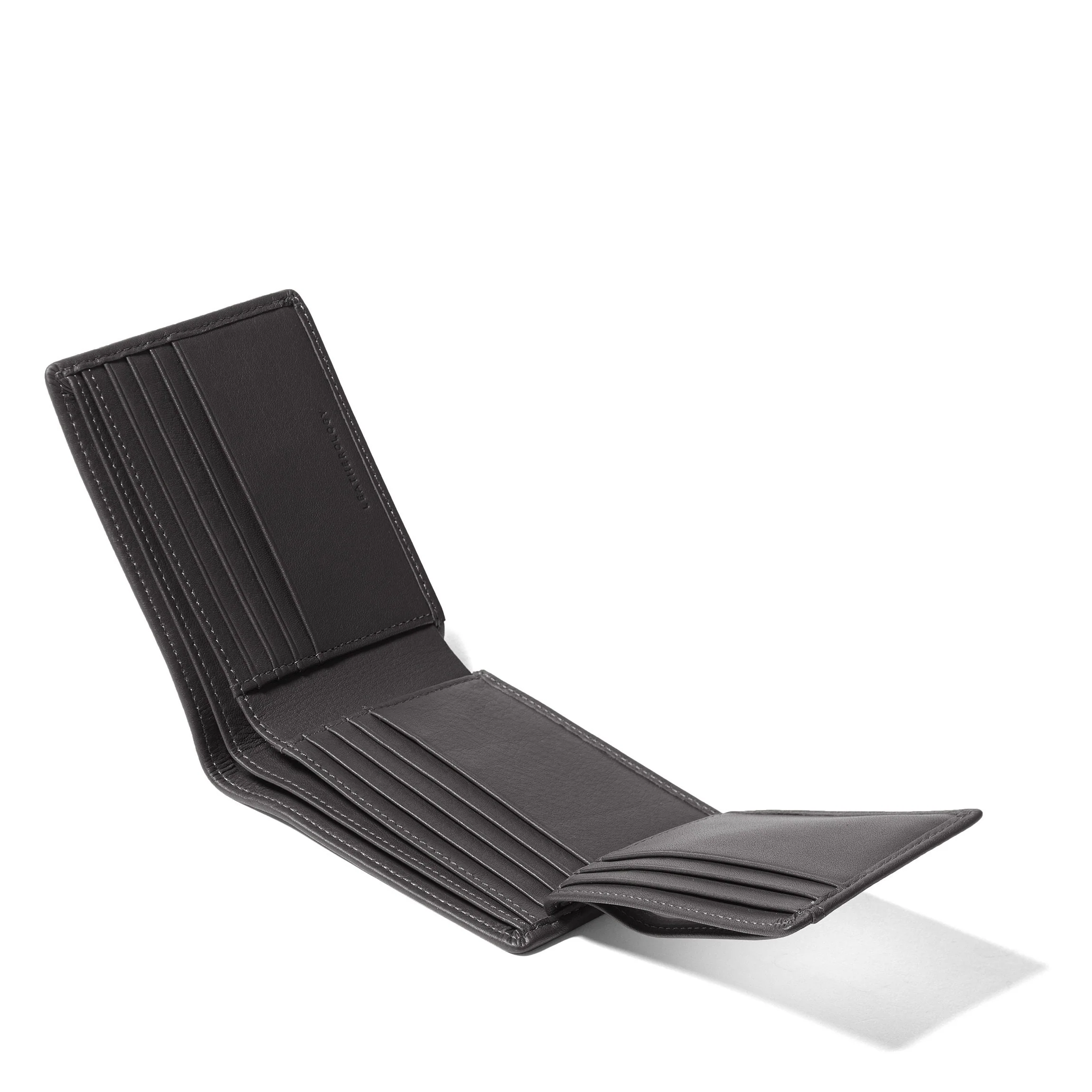 Bifold Wallet with Flap RFID Black Onyx - Image 4