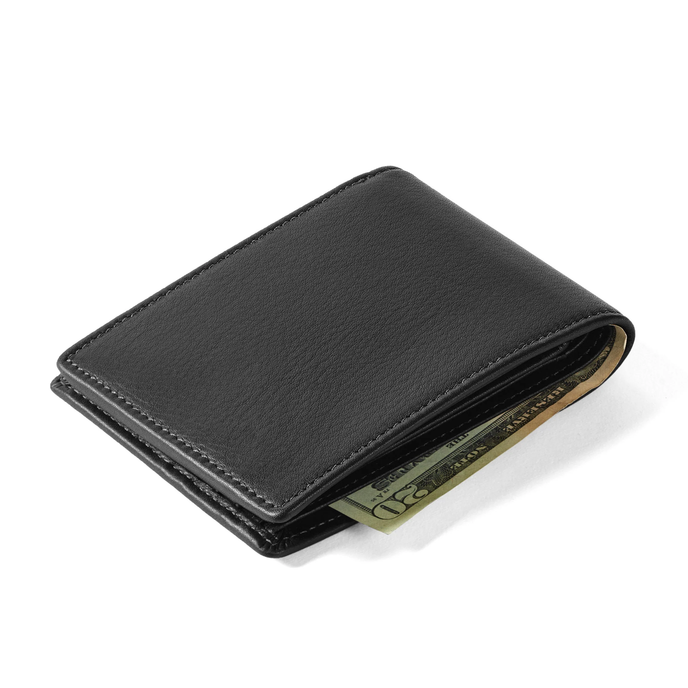 Bifold Wallet with Flap RFID Black Onyx - Image 7