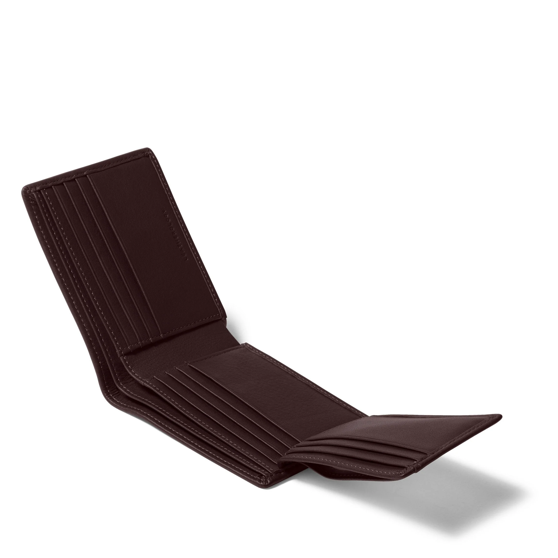 Bifold Wallet with Flap RFID Brown - Image 4