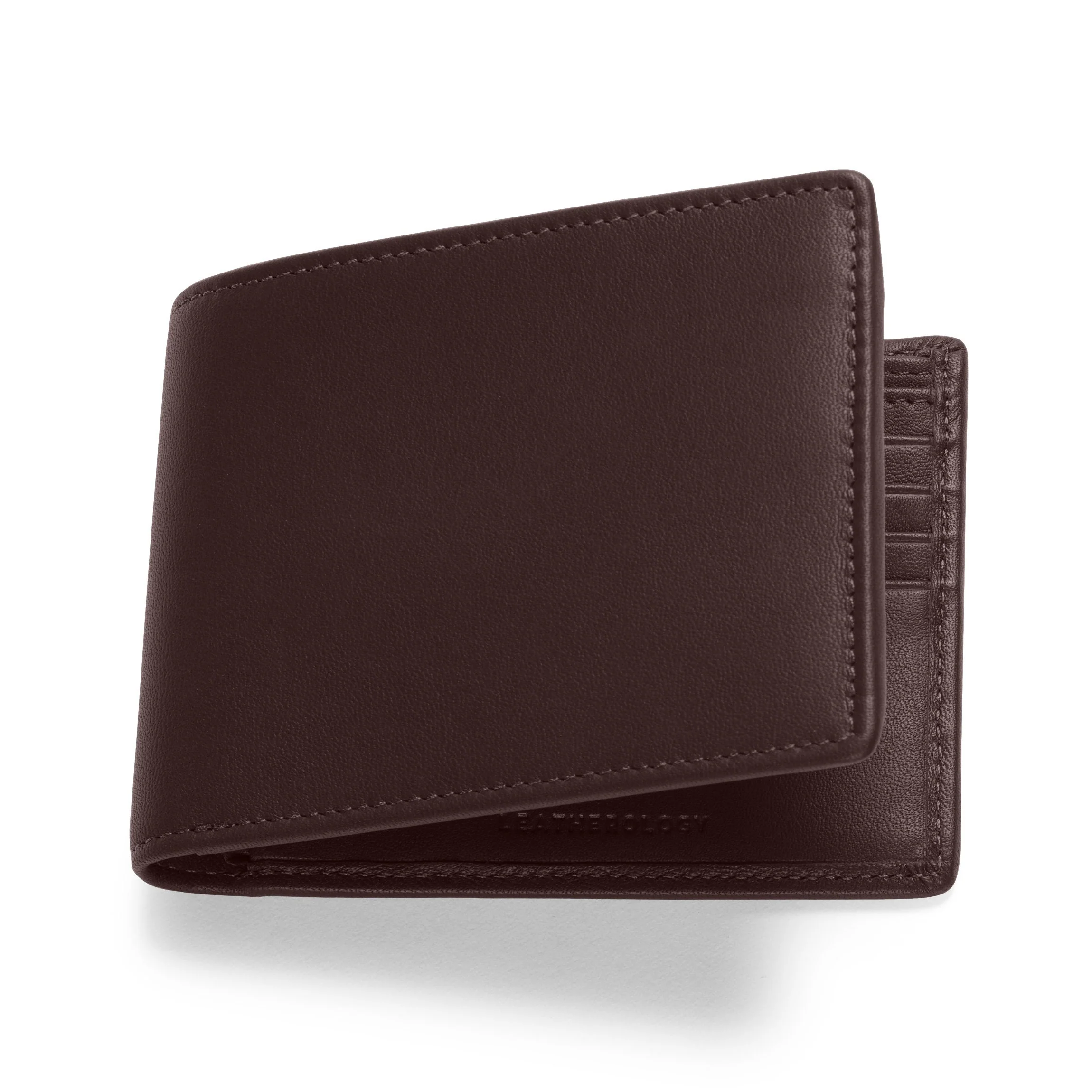 Bifold Wallet with Flap RFID Brown - Image 6