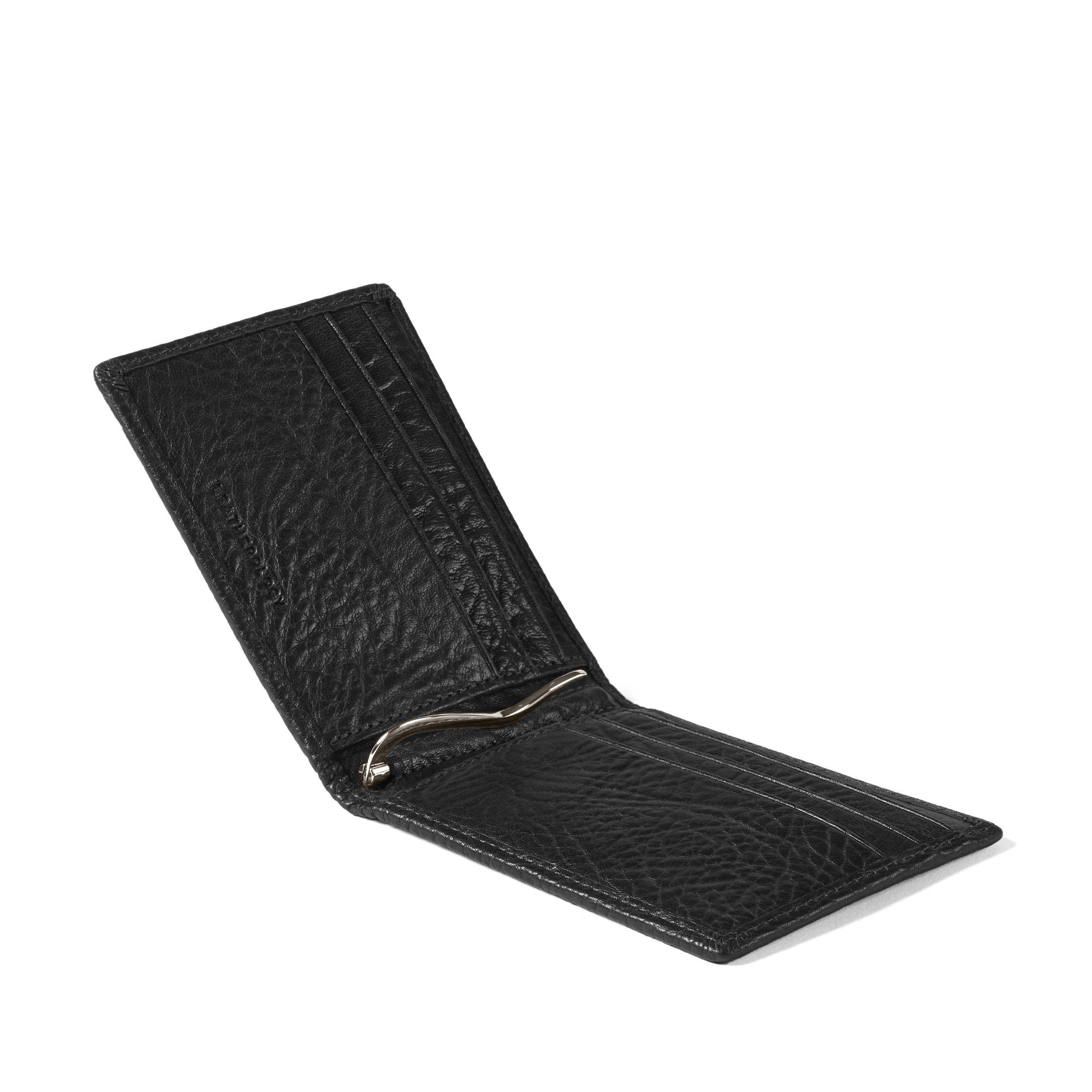 Bifold with Money Clip Ebony - Image 4