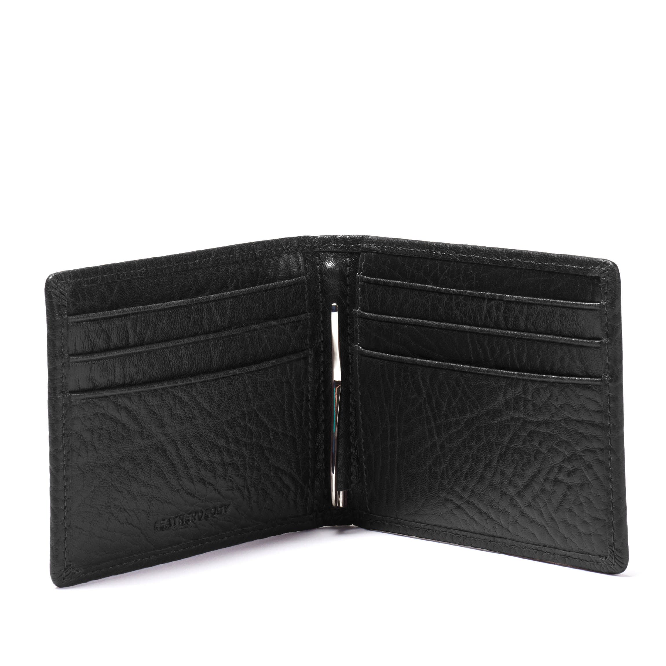 Bifold with Money Clip Ebony - Image 5