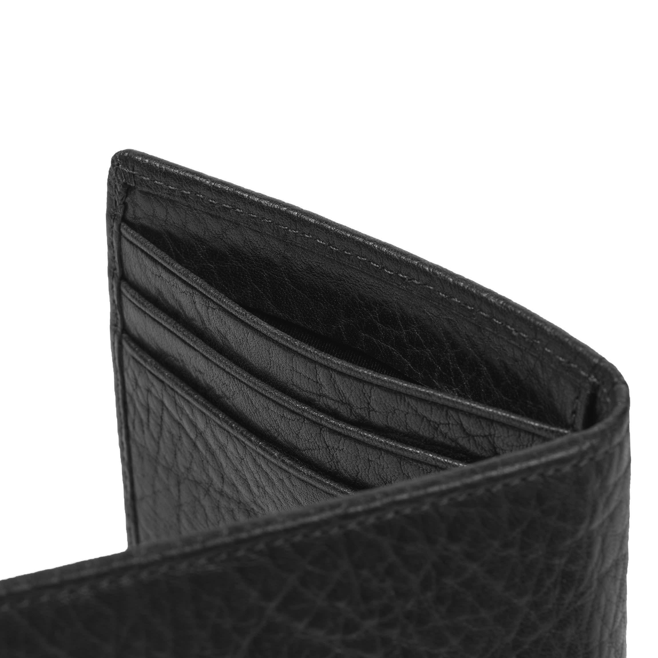 Bifold with Money Clip Ebony - Image 9