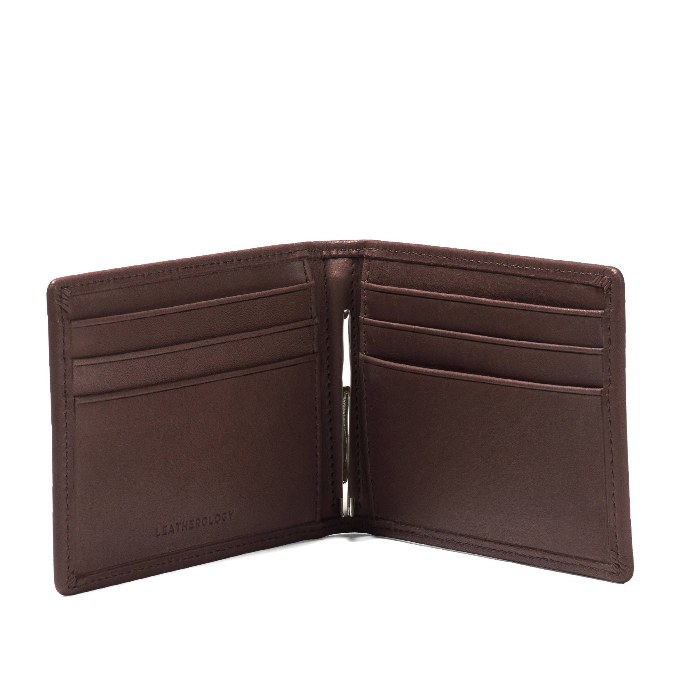 Bifold with Money Clip Mahogany - Image 5