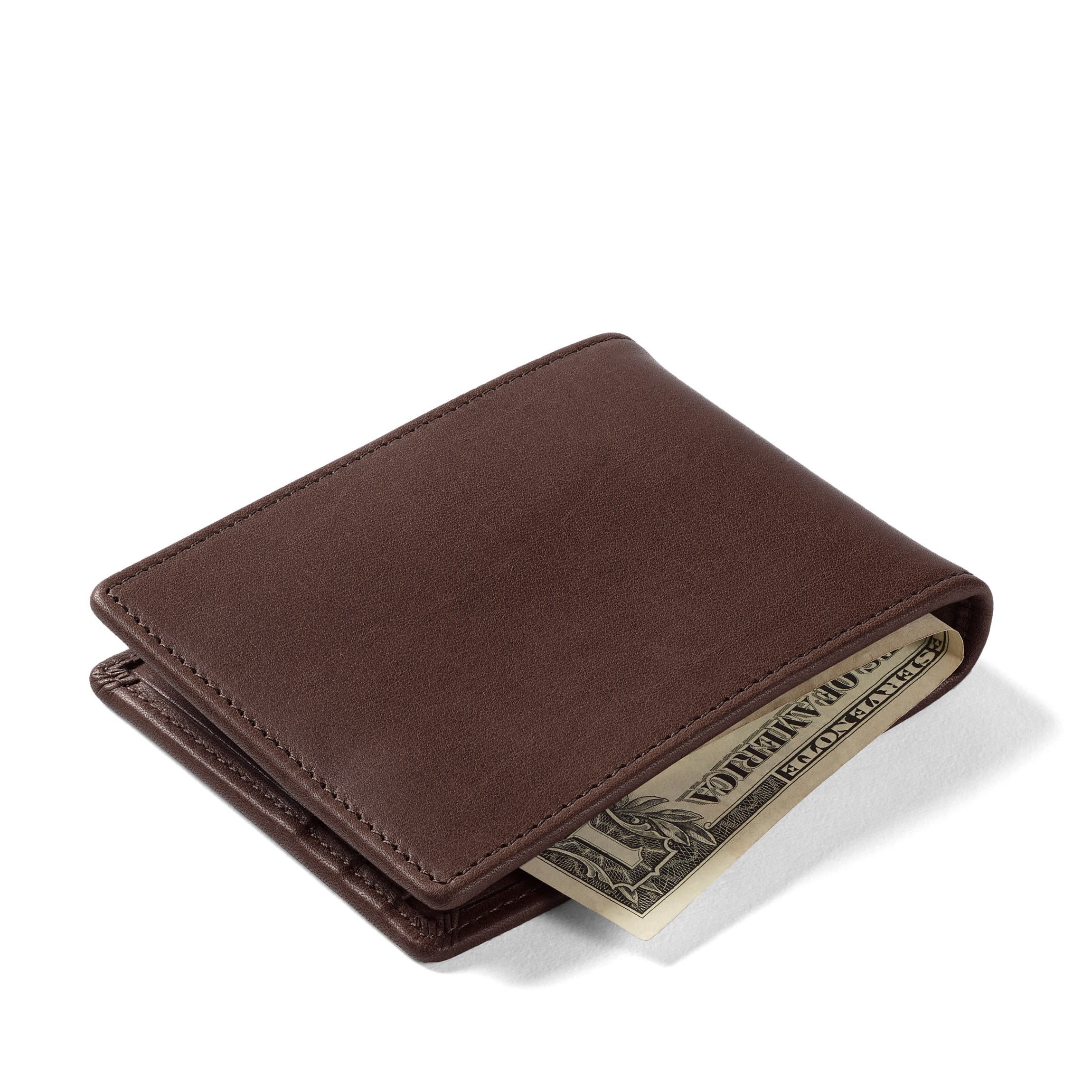 Bifold with Money Clip Mahogany - Image 8