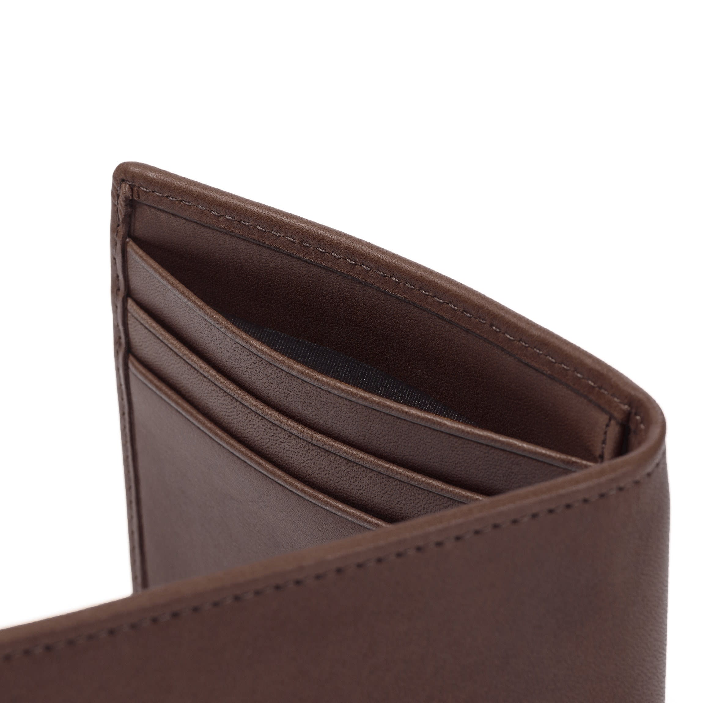 Bifold with Money Clip Mahogany - Image 9
