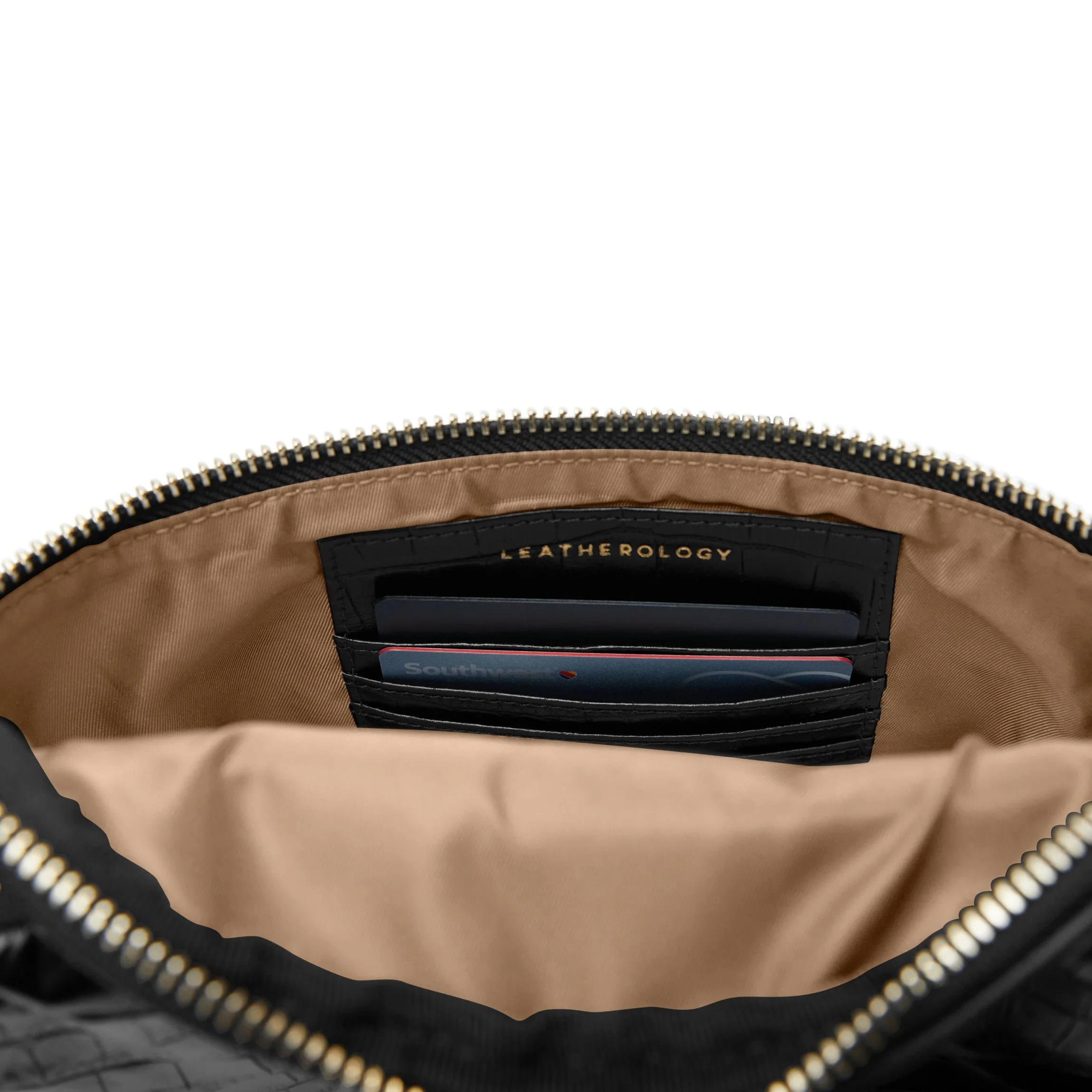 Blake Belt Bag Black Croc - Image 4