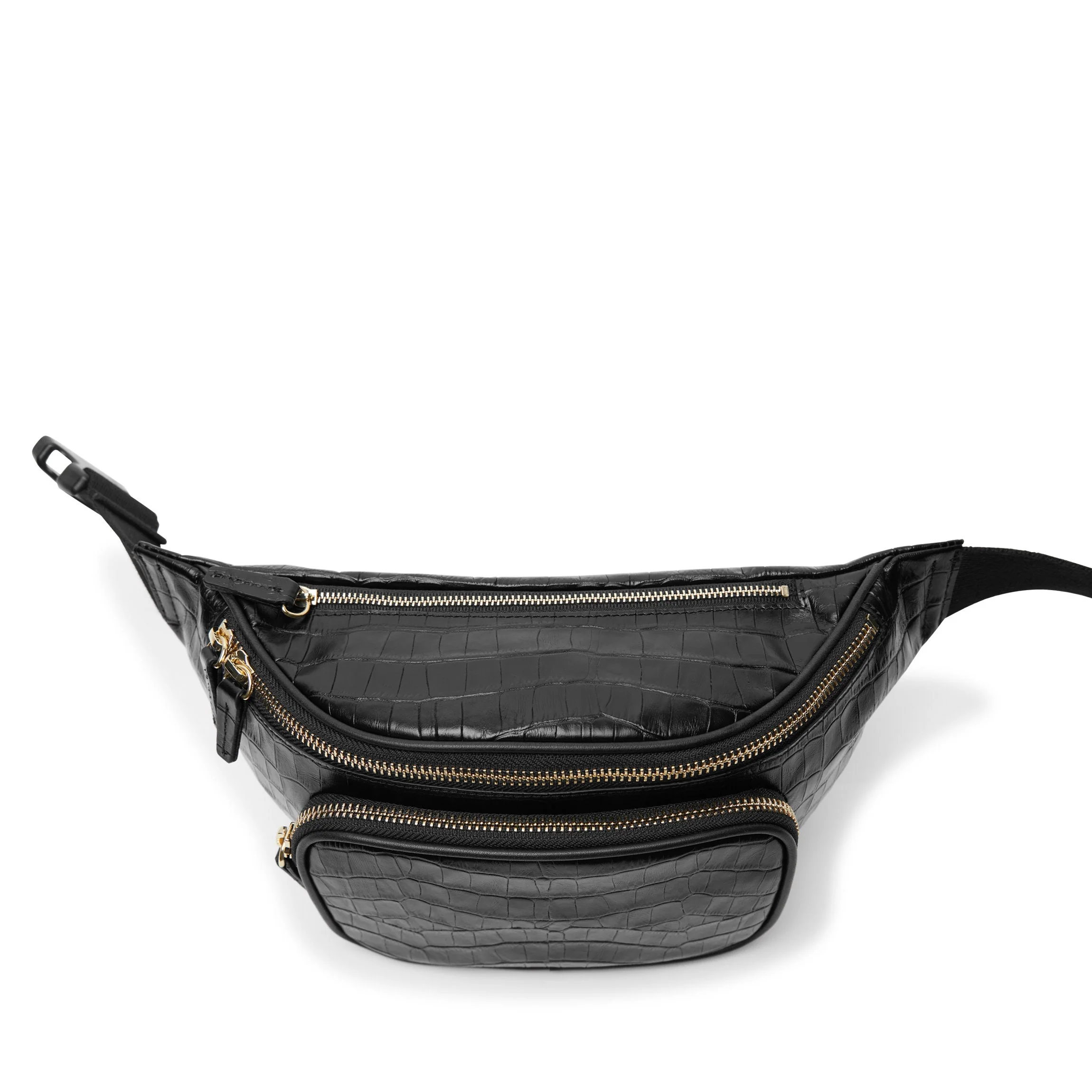 Blake Belt Bag Black Croc - Image 6