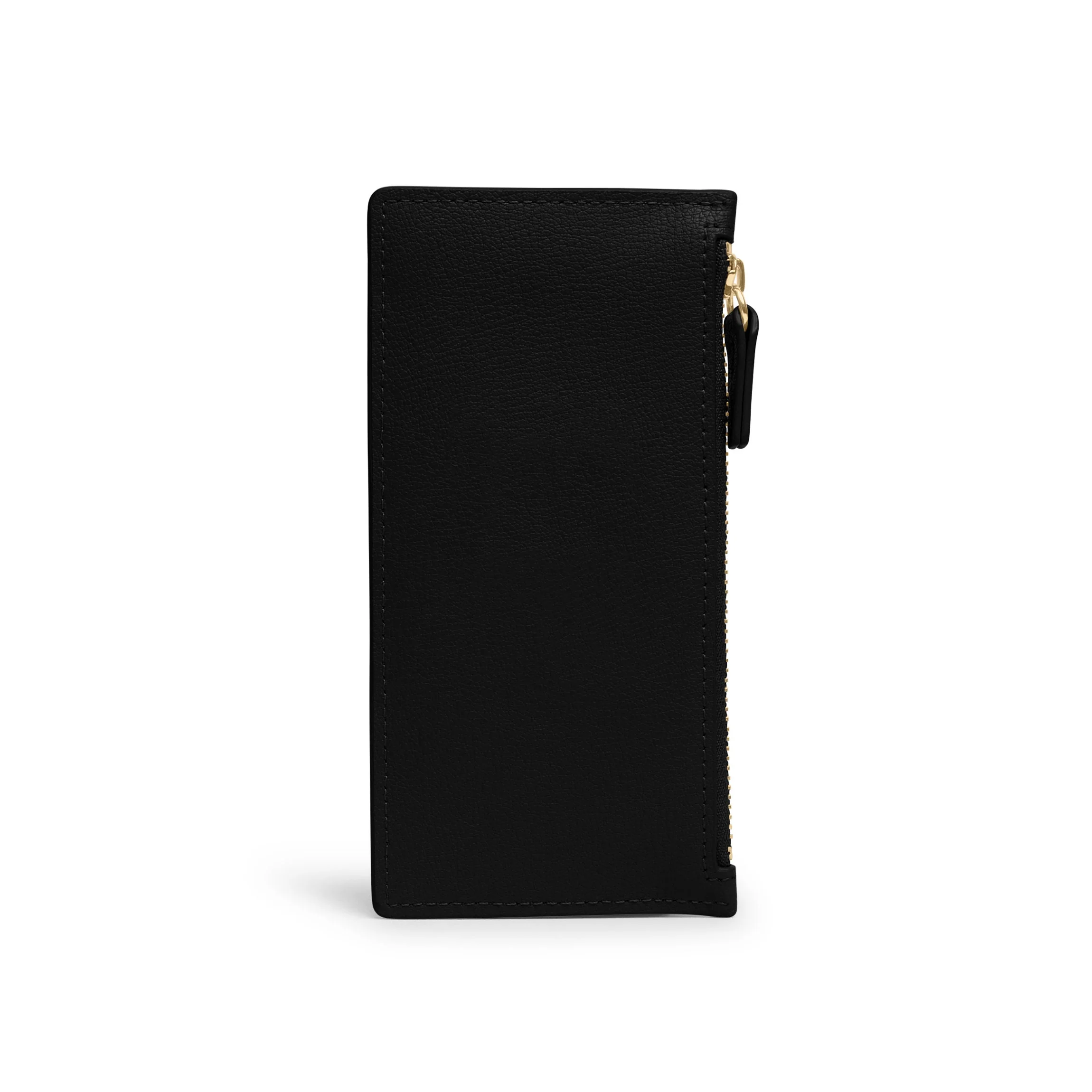 Devon Slim Zip Card Case Black - Image 3