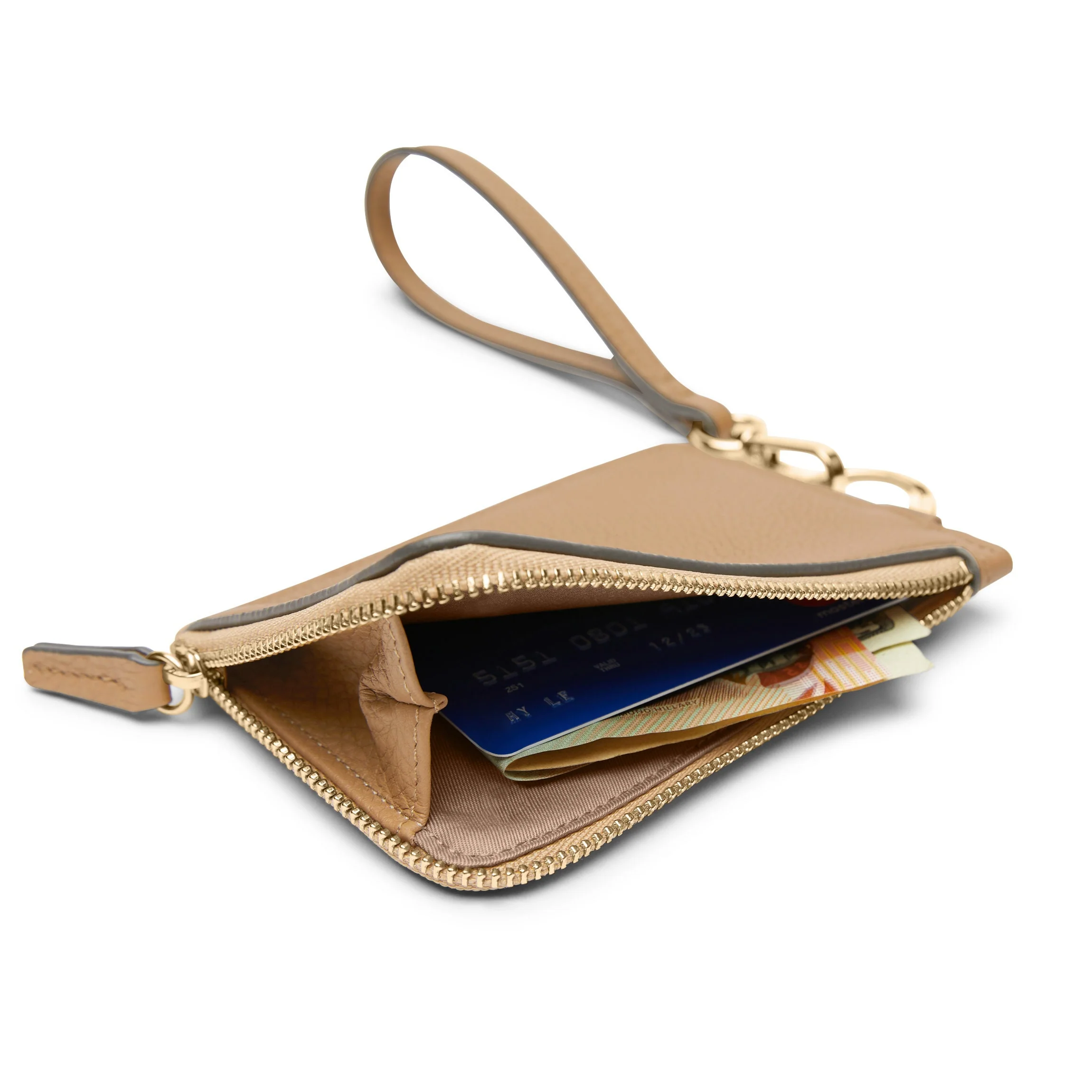 Devon Wristlet Camel - Image 5