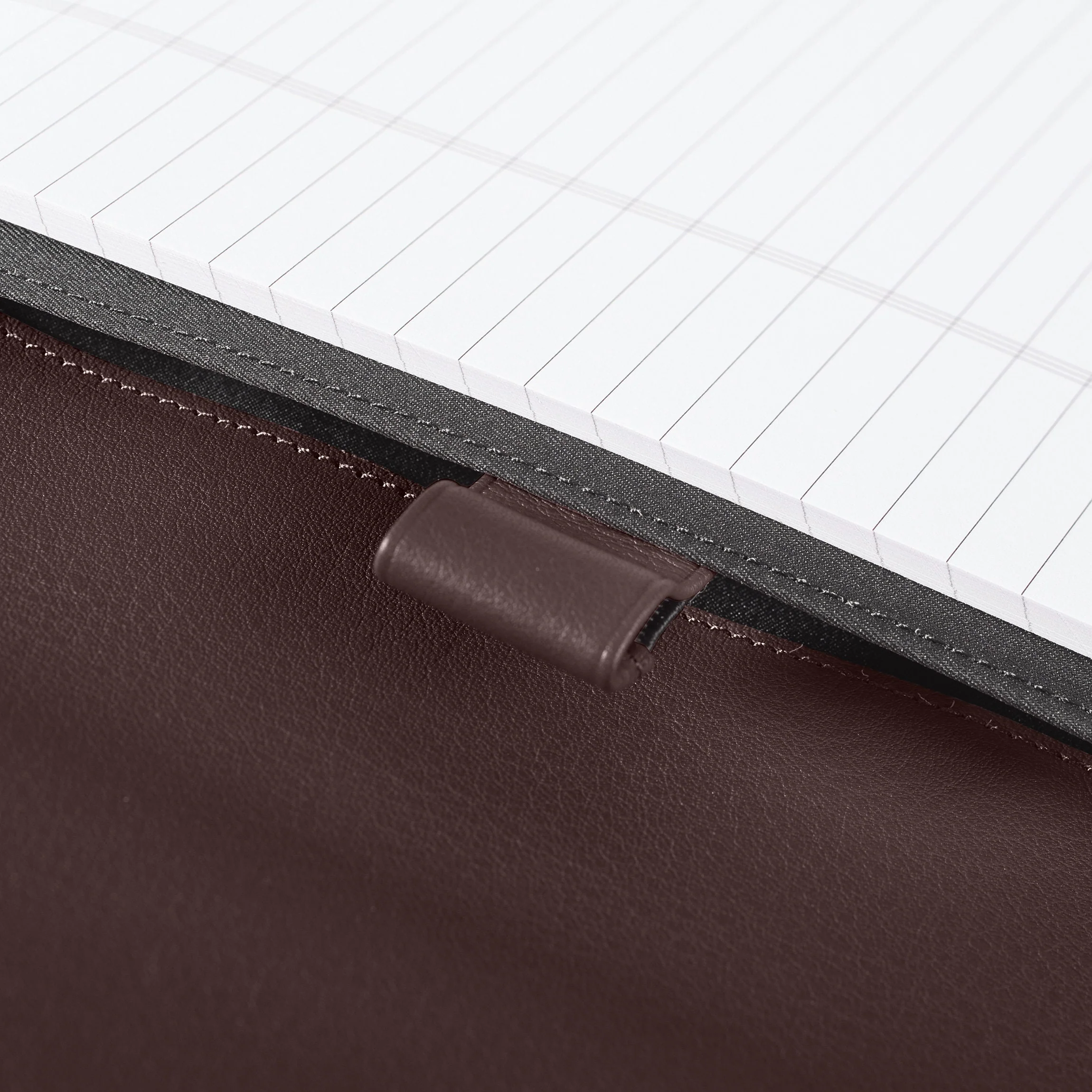 Executive Zippered Portfolio Brown - Image 5