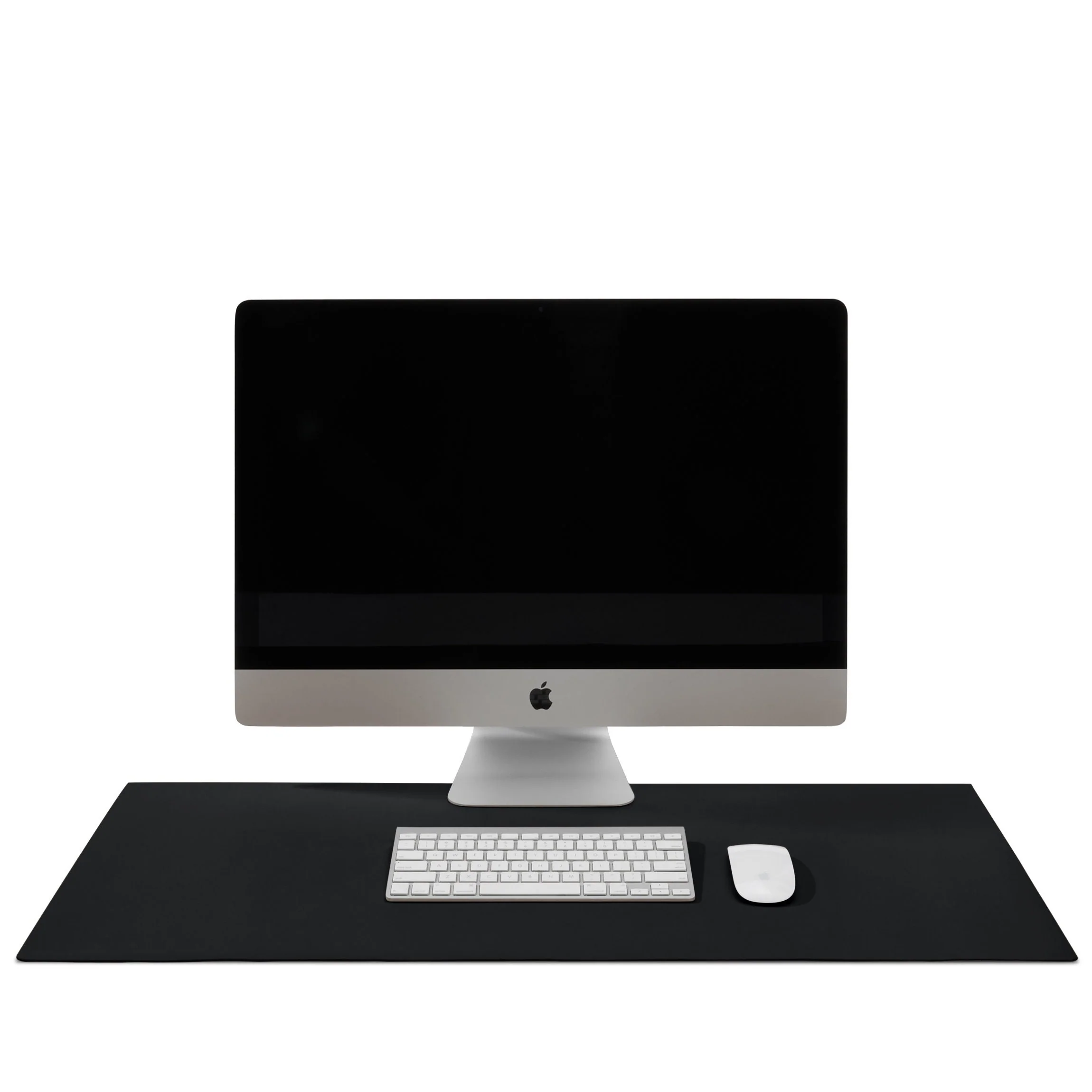 Extra Long Modern Desk Pad Black - Image 3