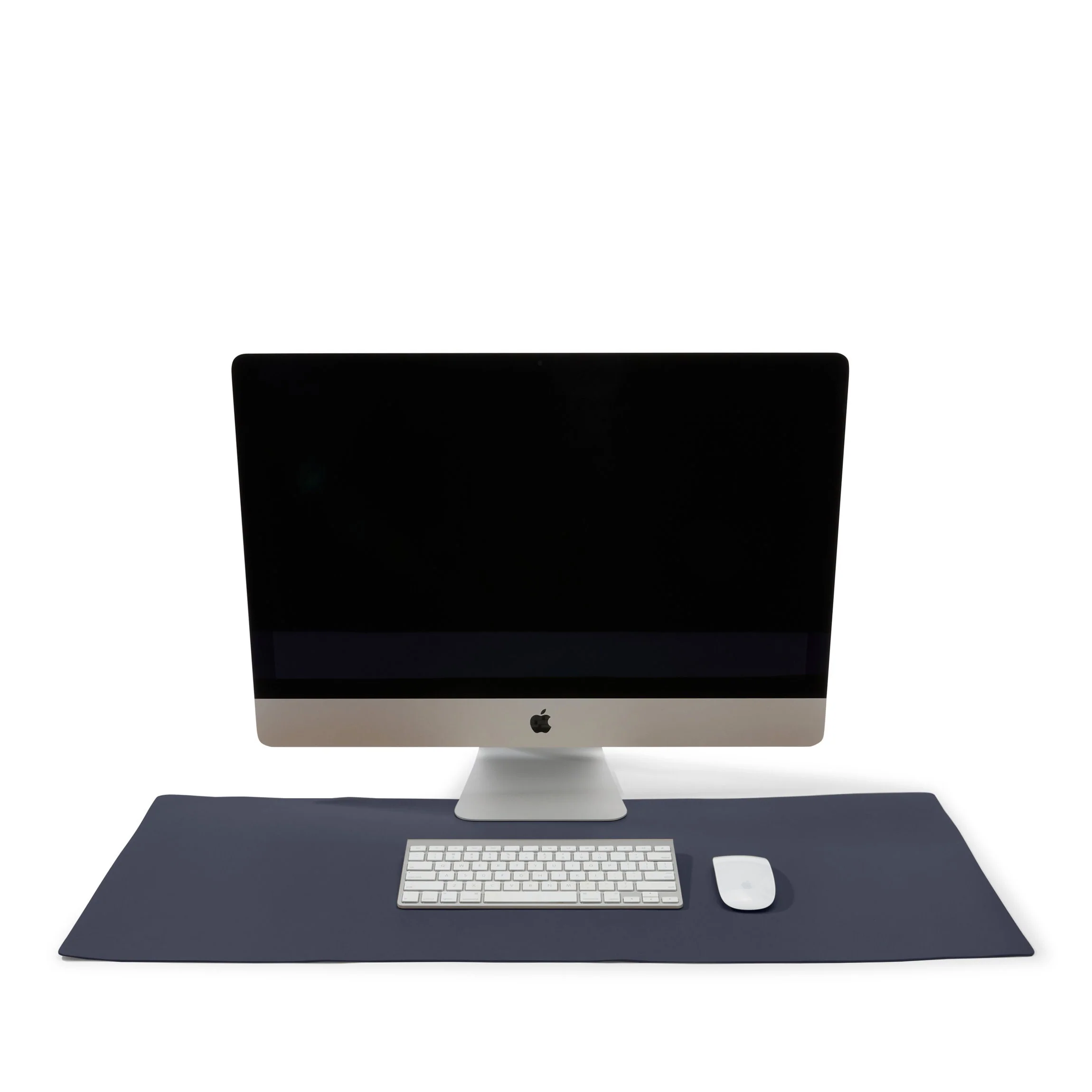 Extra Long Modern Desk Pad Midnight Blue - Image 3