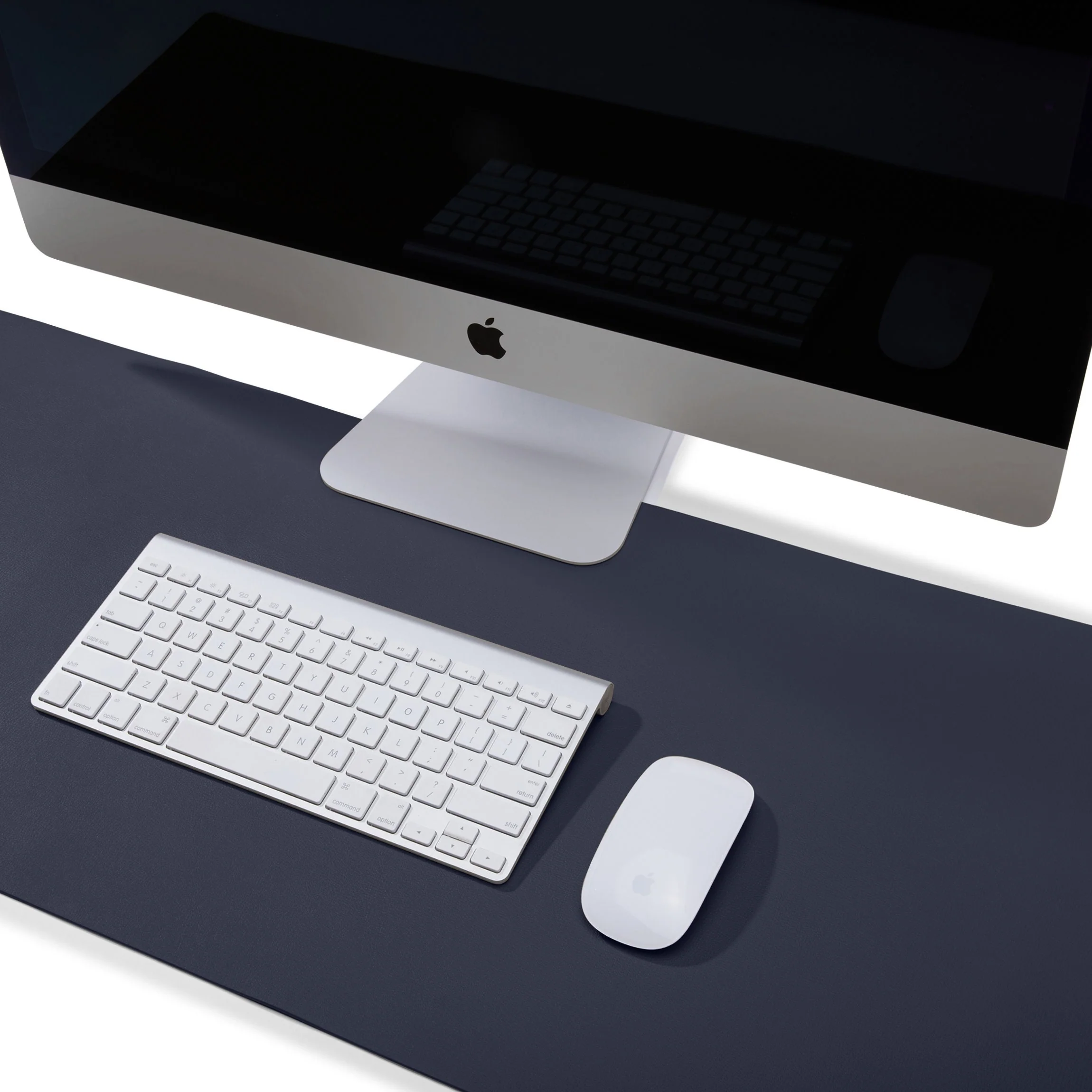 Extra Long Modern Desk Pad Midnight Blue - Image 4