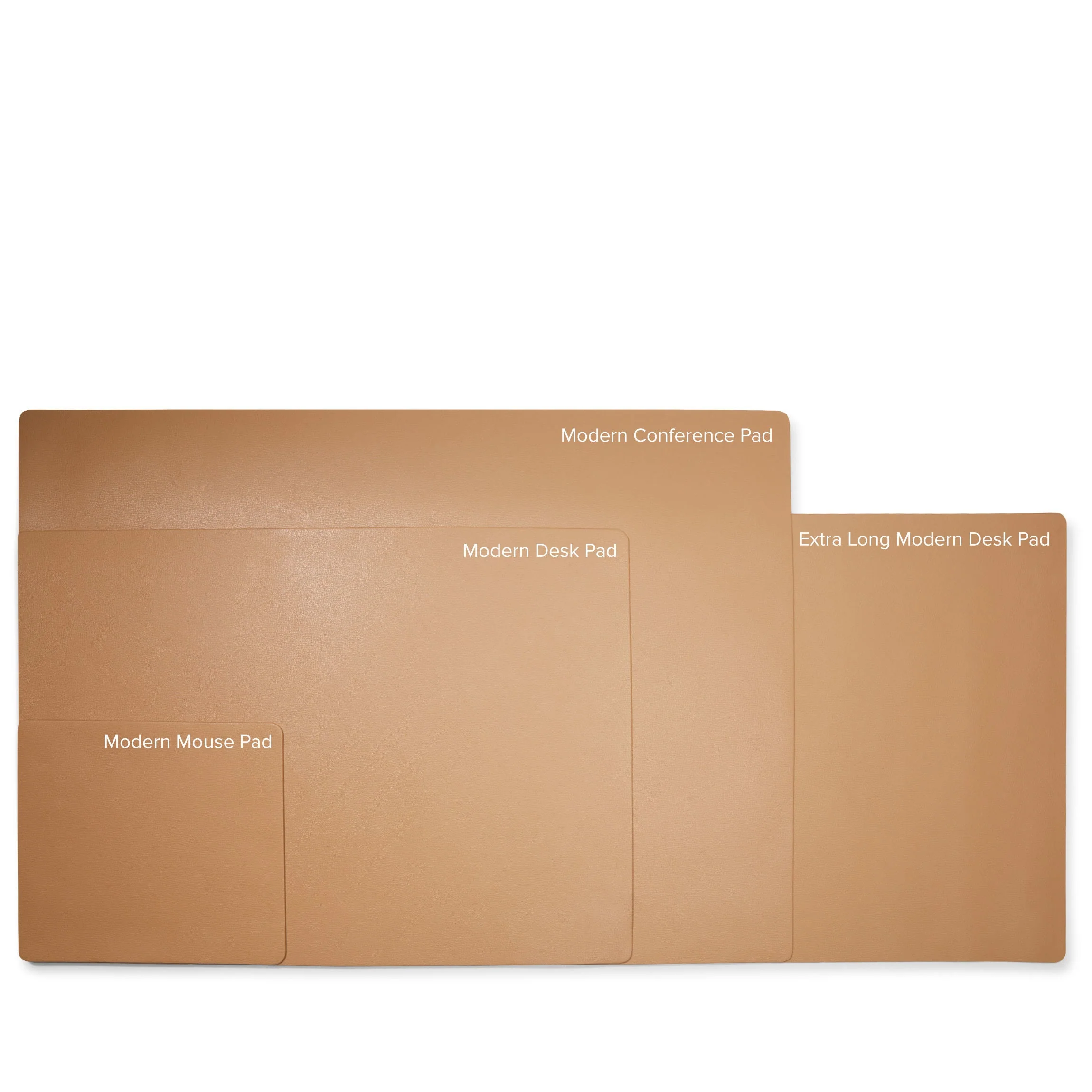 Extra Long Modern Desk Pad Tan - Image 8