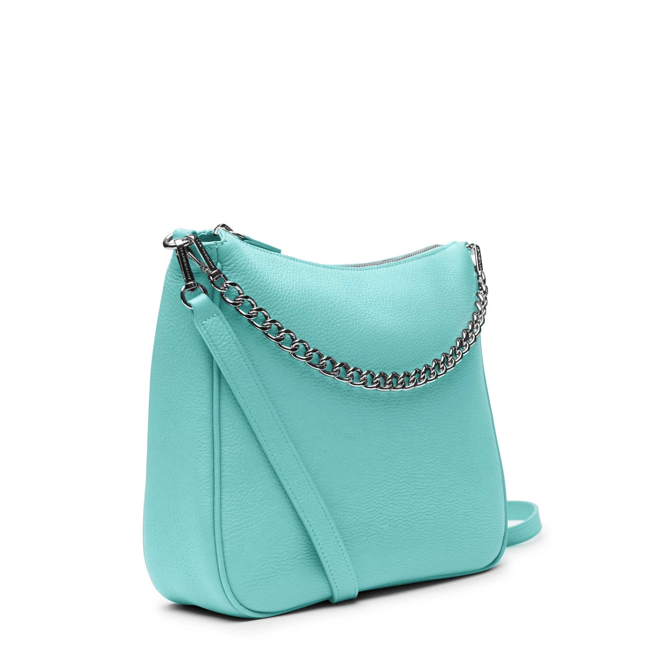 Greta Chain Medium Crossbody Celeste - Image 3