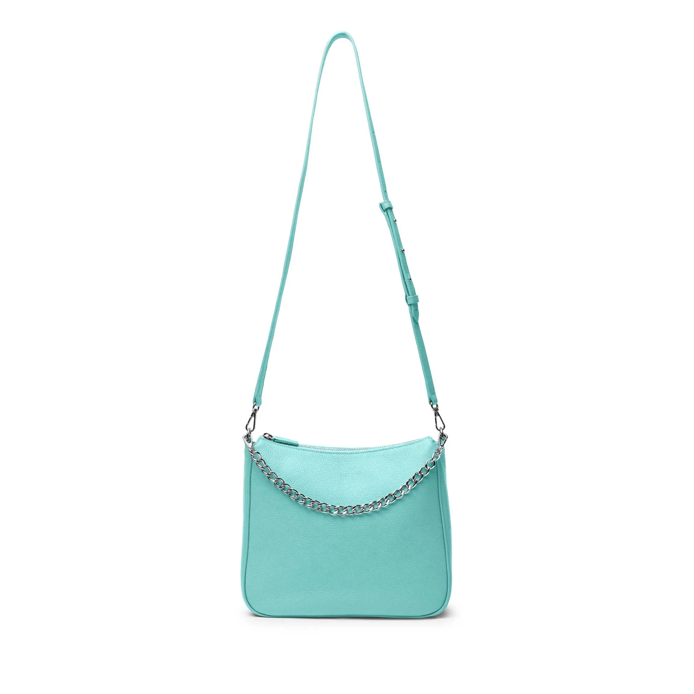 Greta Chain Medium Crossbody Celeste - Image 4