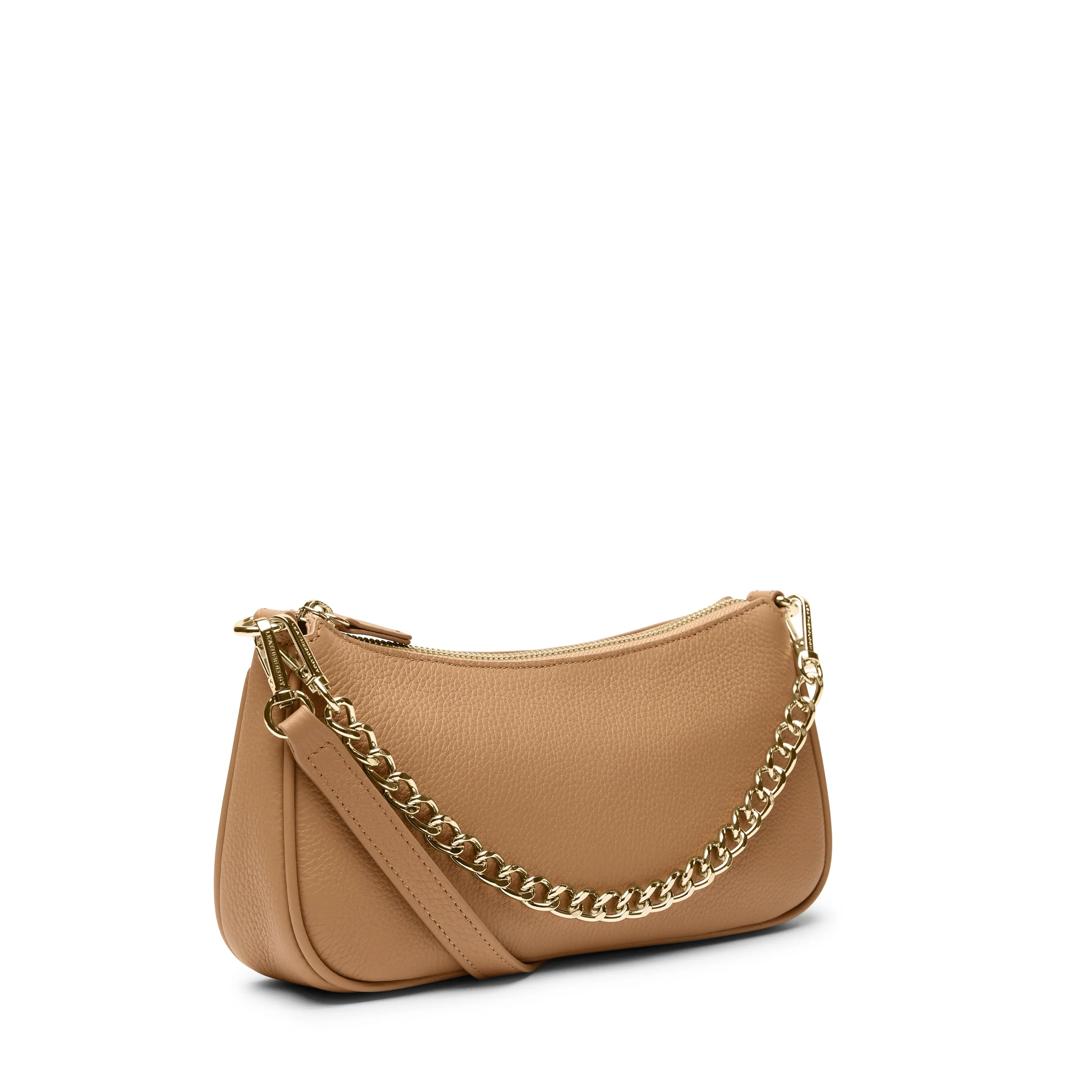 Greta Chain Small Pochette Camel - Image 4