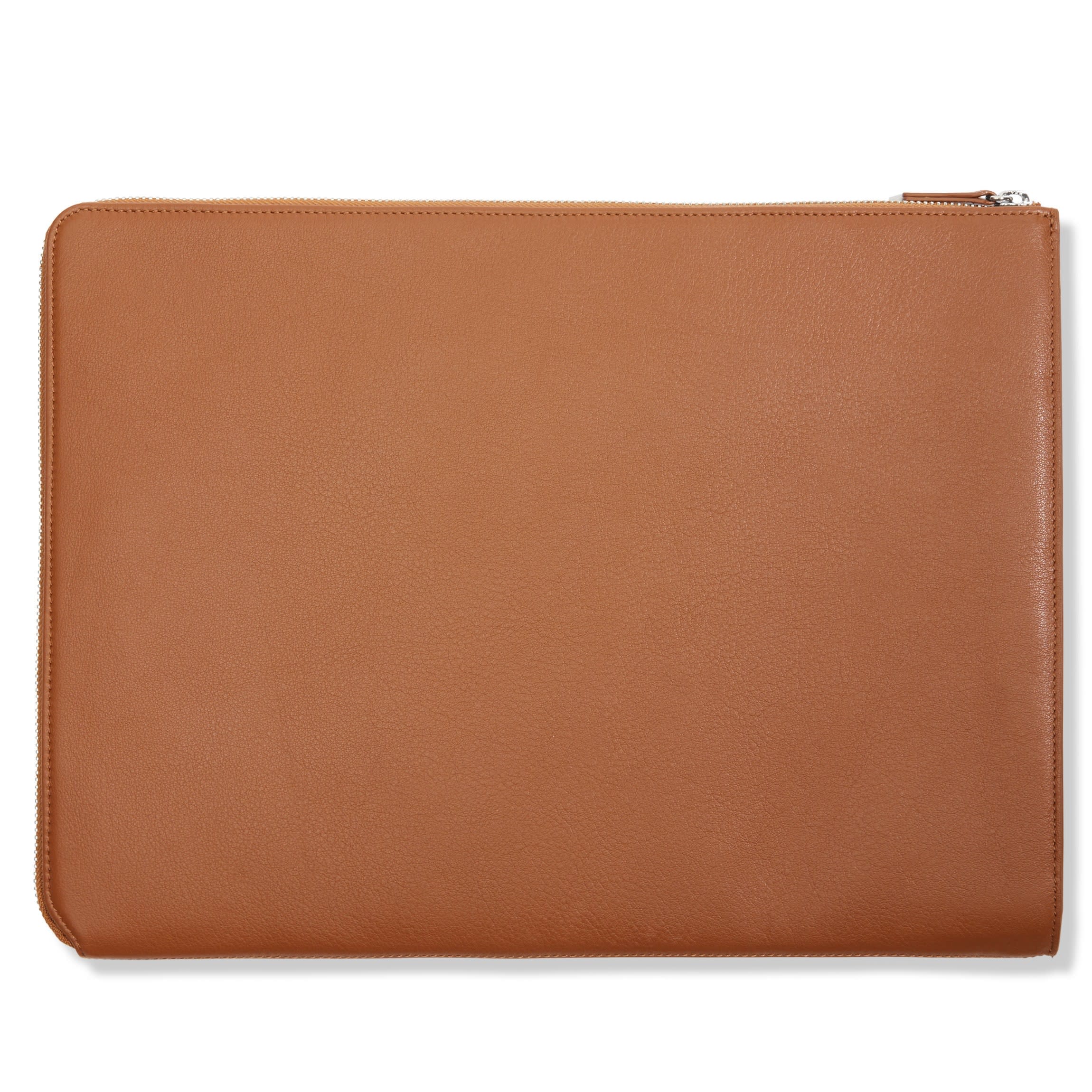 Gusseted Document and Laptop Holder Cognac - Image 8