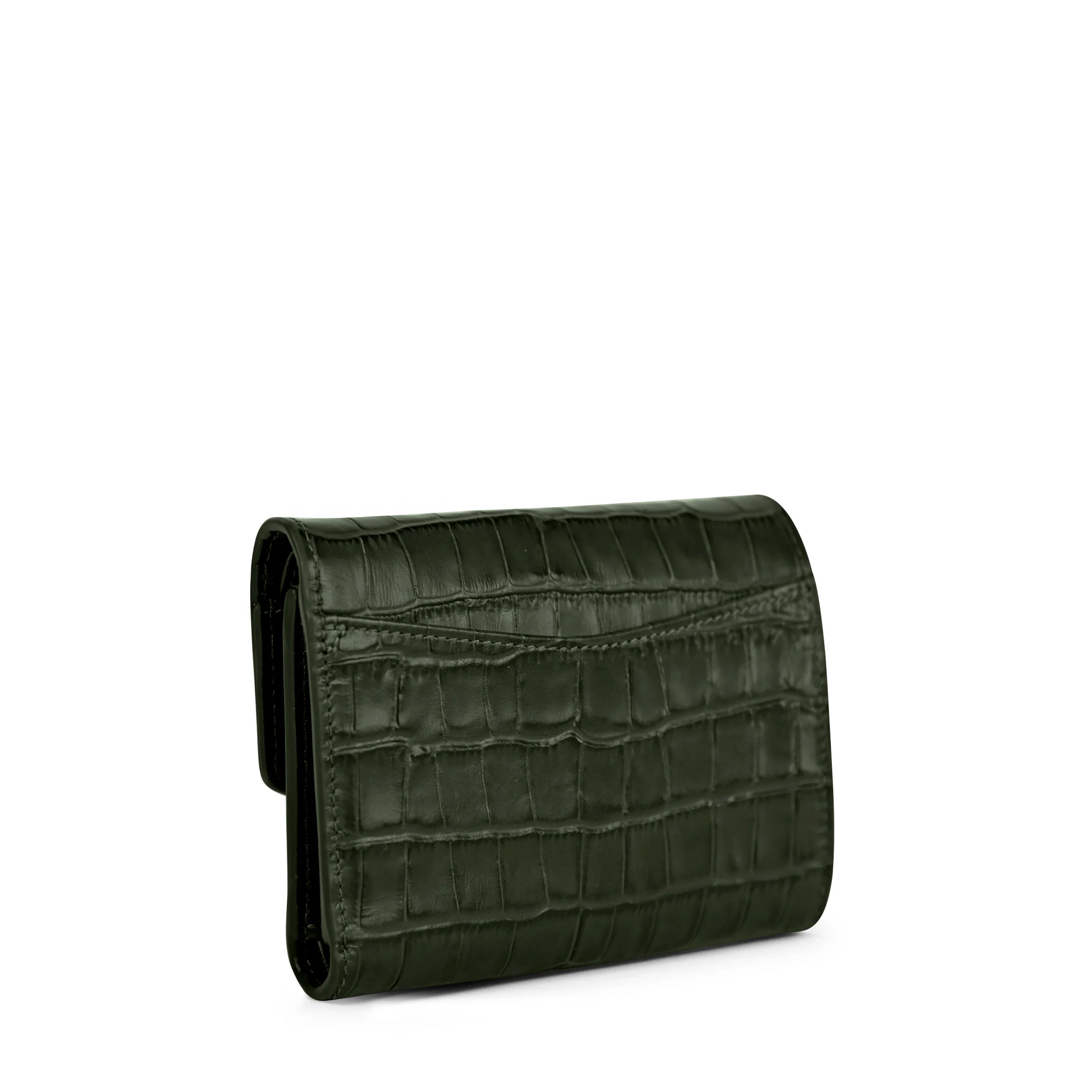 Haven Trifold Wallet Forest Croc - Image 4