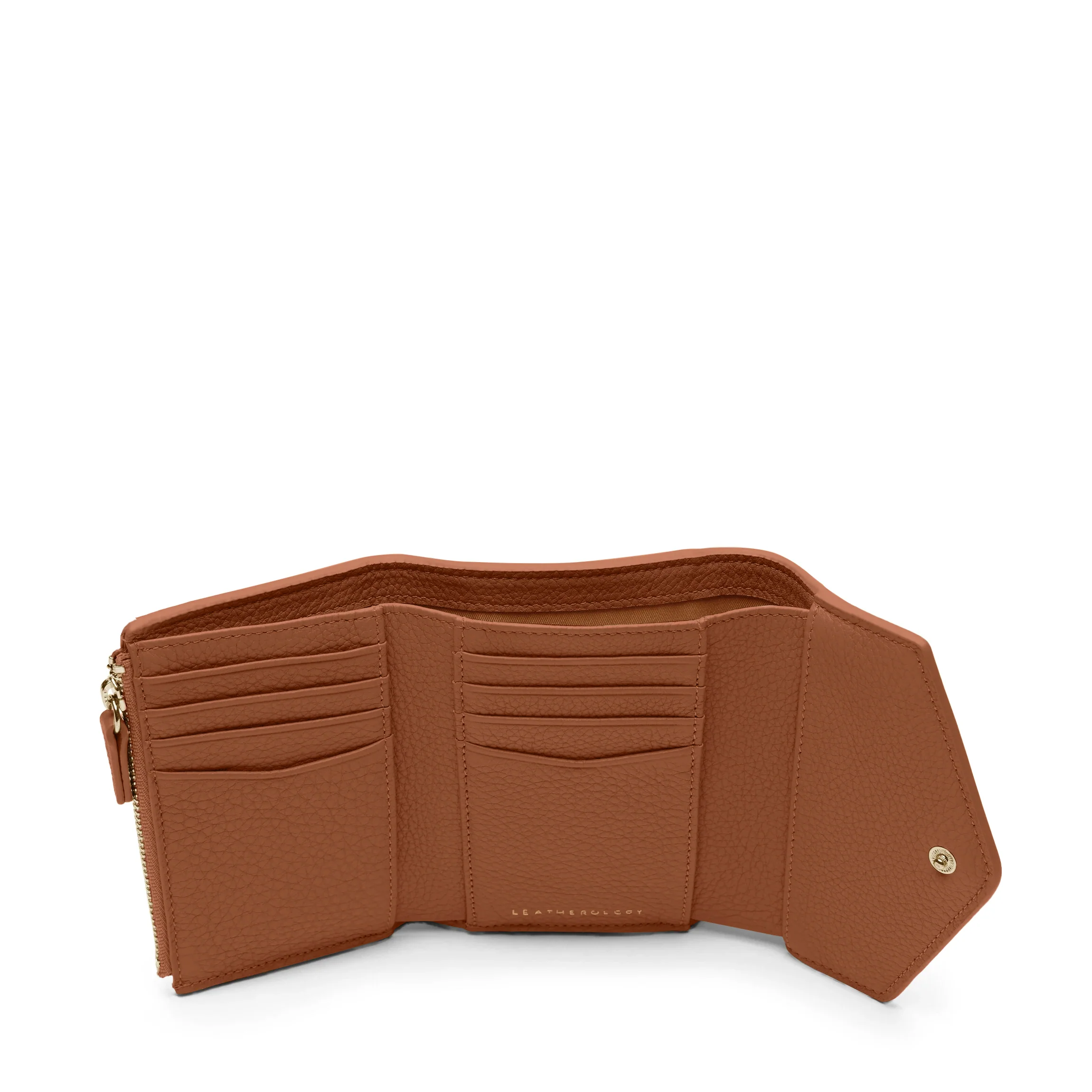 Haven Trifold Wallet Saddle Brown - Image 3