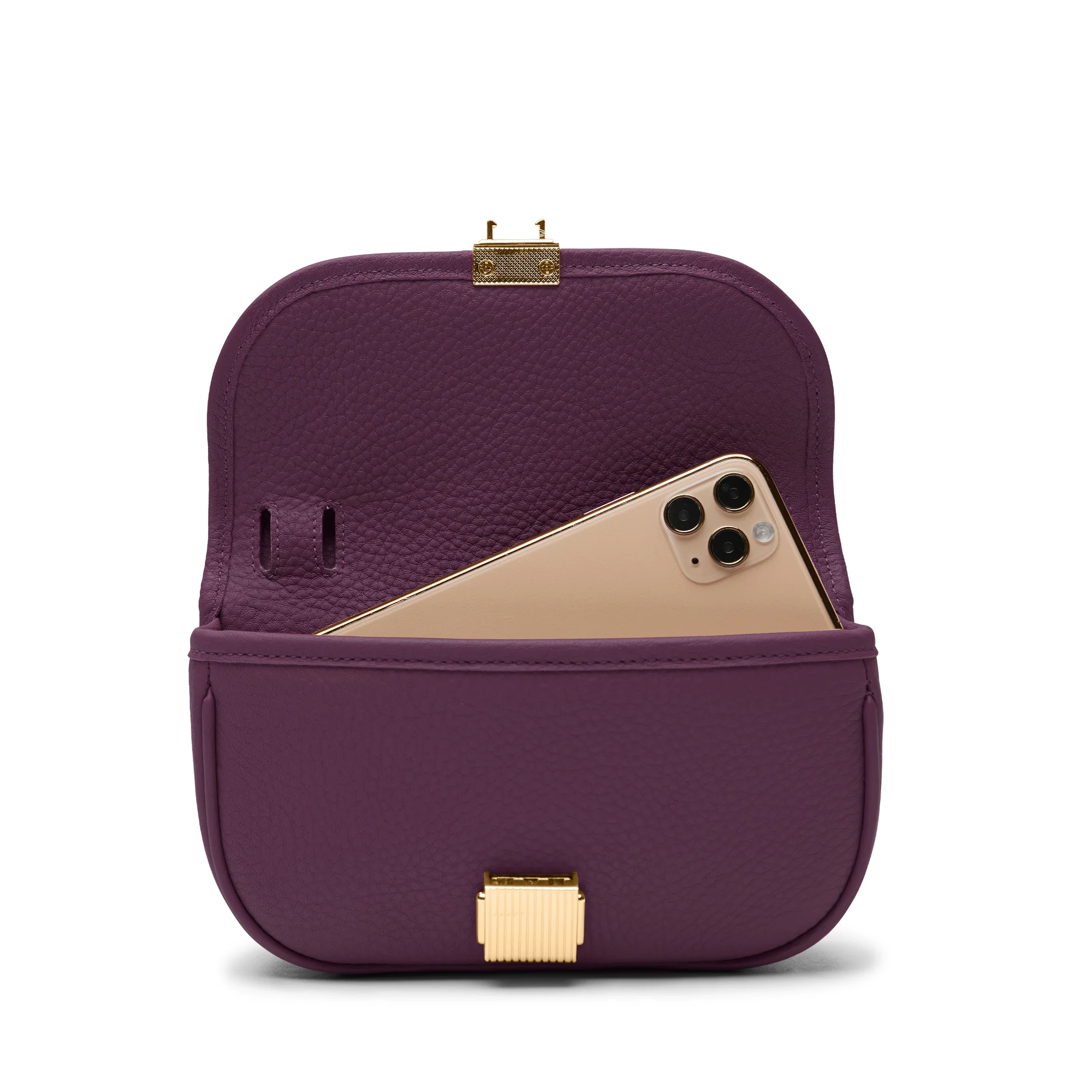 Katy Mini Belt Bag Deep Plum - Image 3