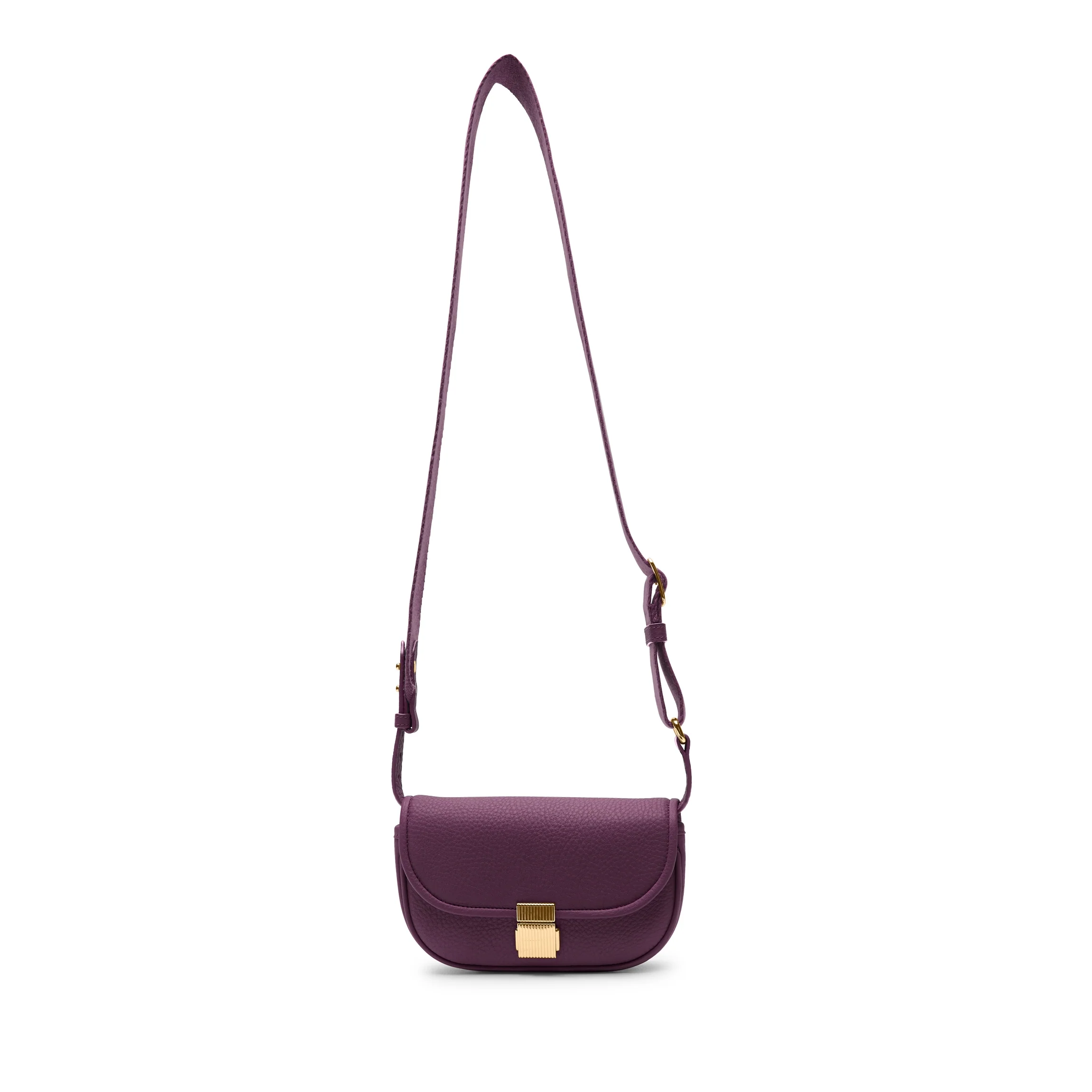 Katy Mini Belt Bag Deep Plum - Image 7