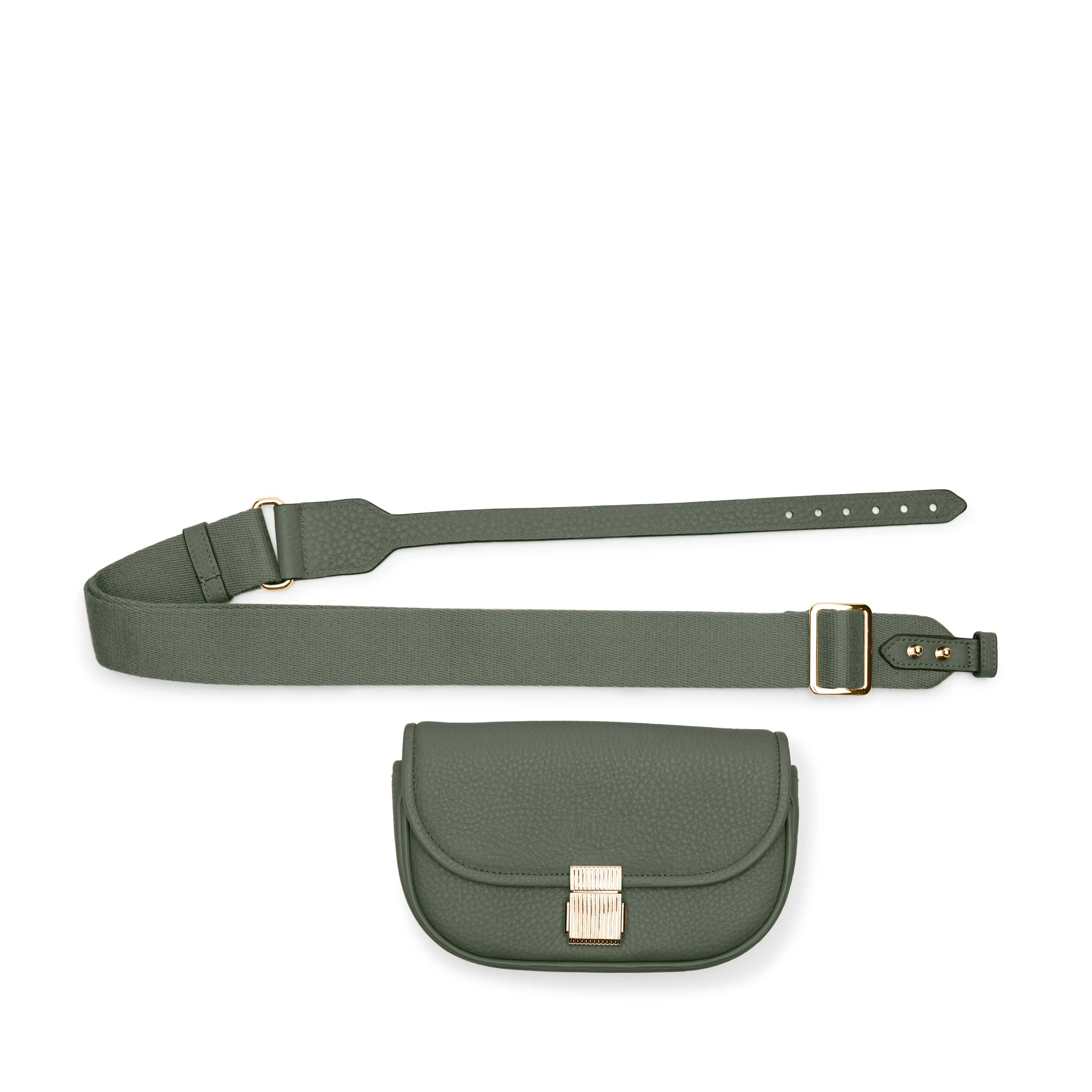 Katy Mini Belt Bag Moss - Image 7