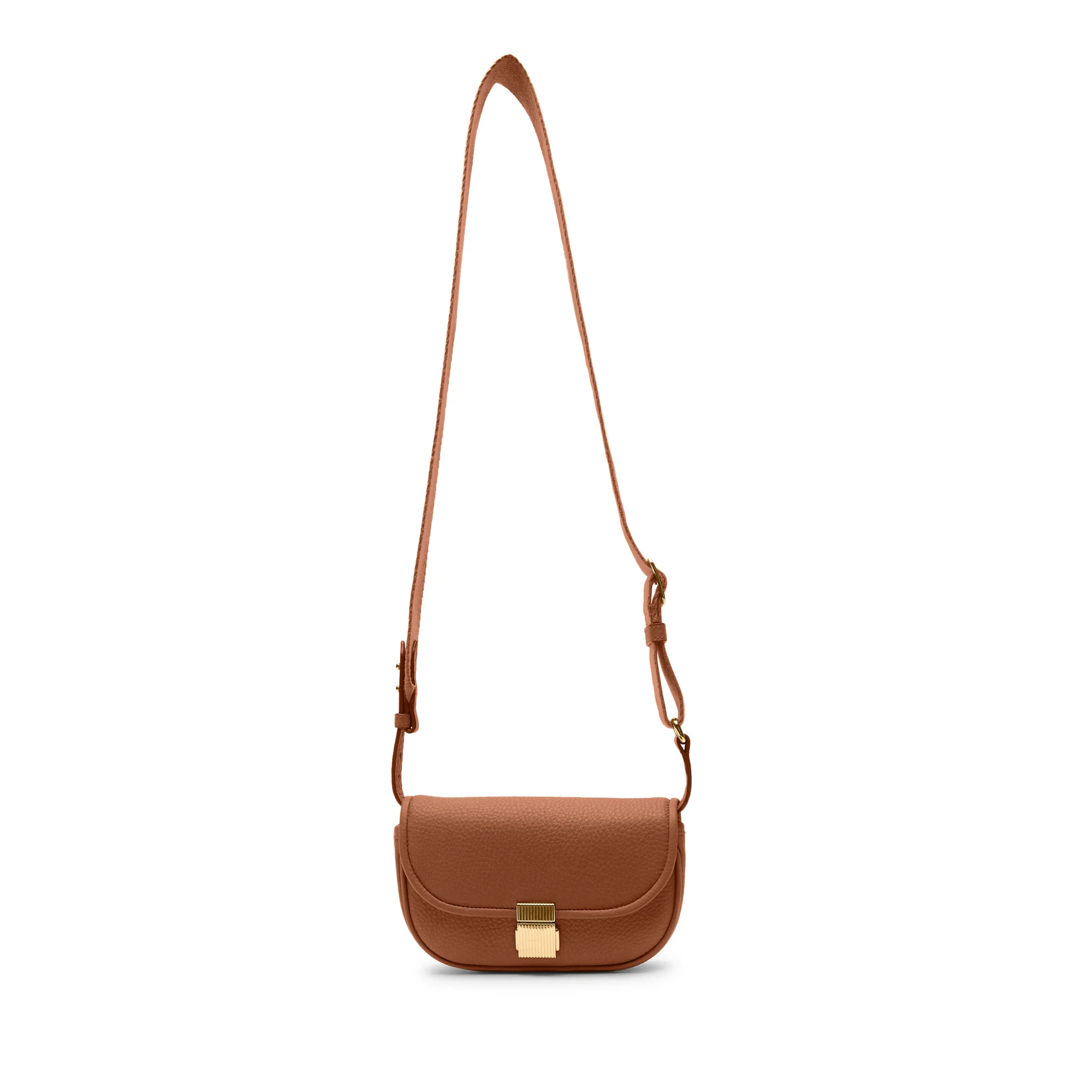 Katy Mini Belt Bag Saddle Brown - Image 6