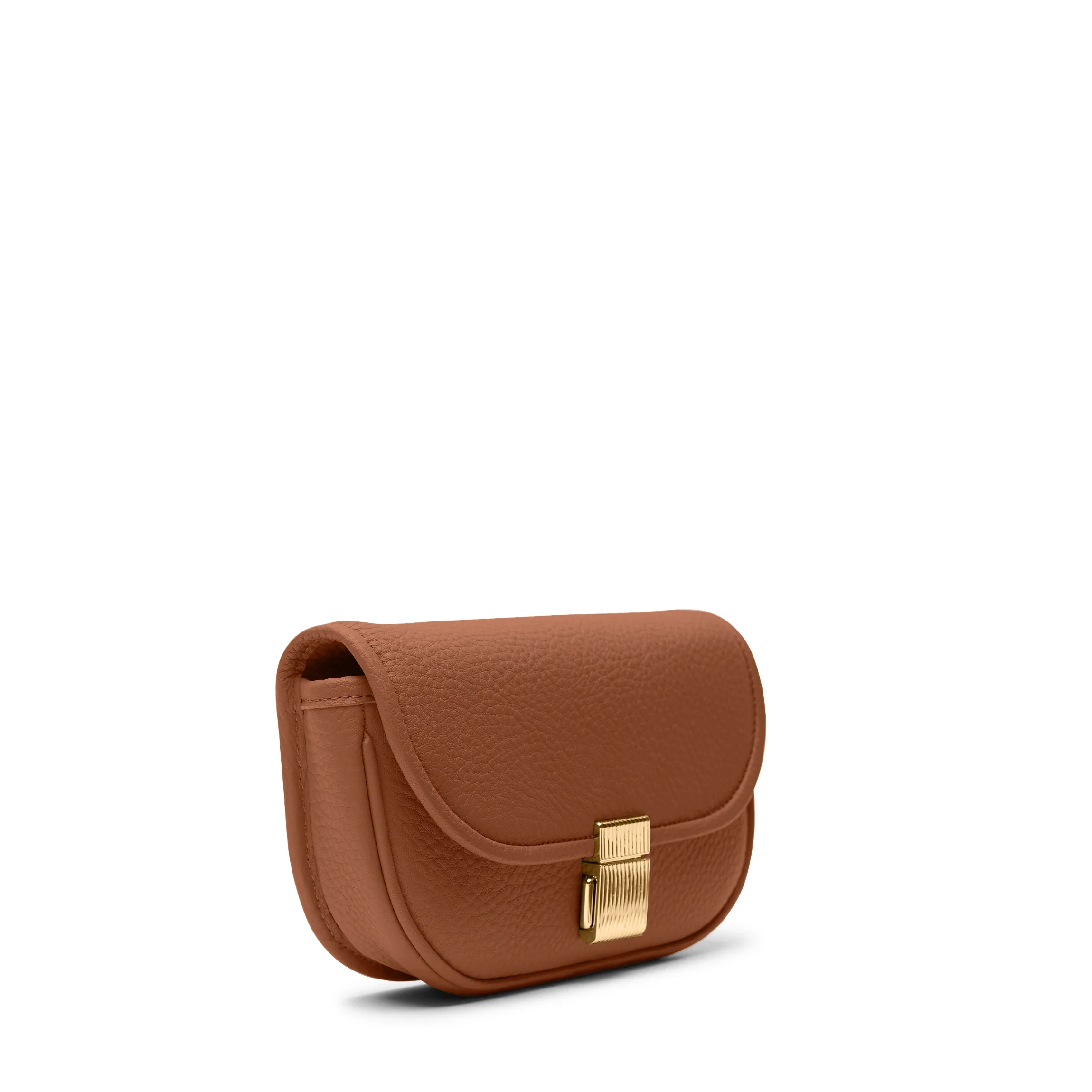 Katy Mini Belt Bag Saddle Brown - Image 9