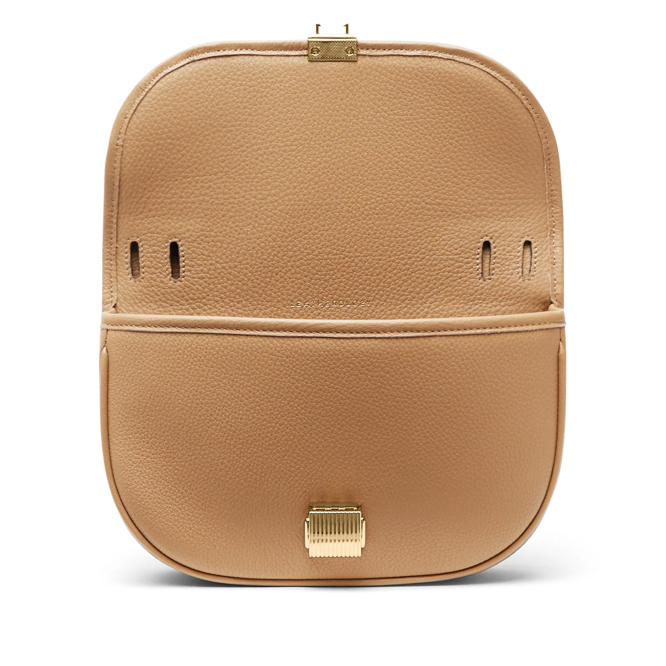 Katy Small Saddle Crossbody Camel - Image 5