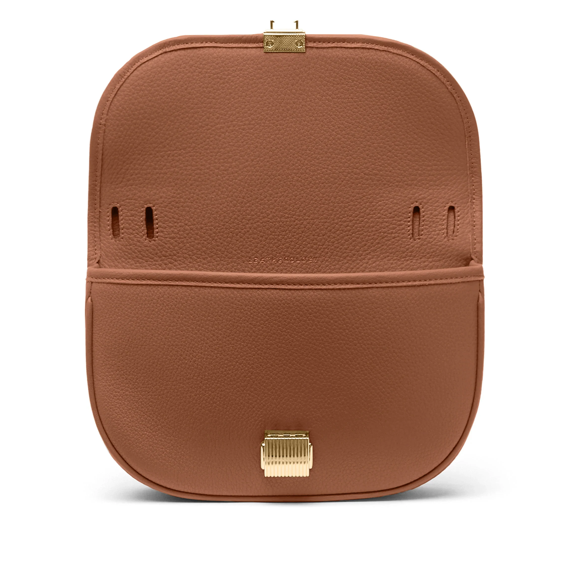 Katy Small Saddle Crossbody Saddle Brown - Image 5