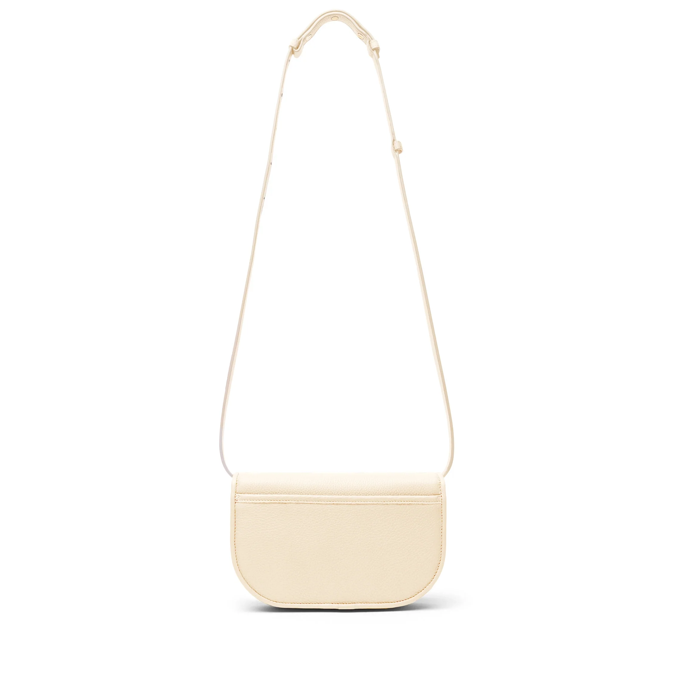 Katy Small Saddle Crossbody Sand - Image 4
