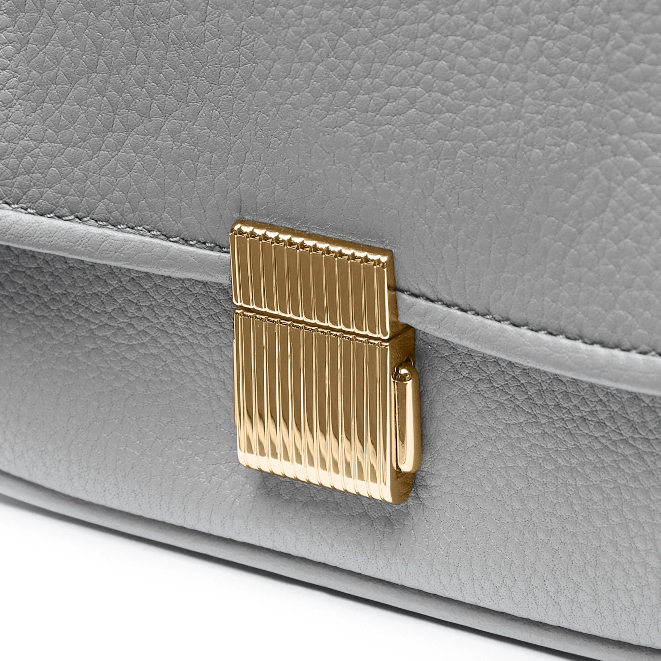 Katy Small Saddle Crossbody Smoke - Image 8