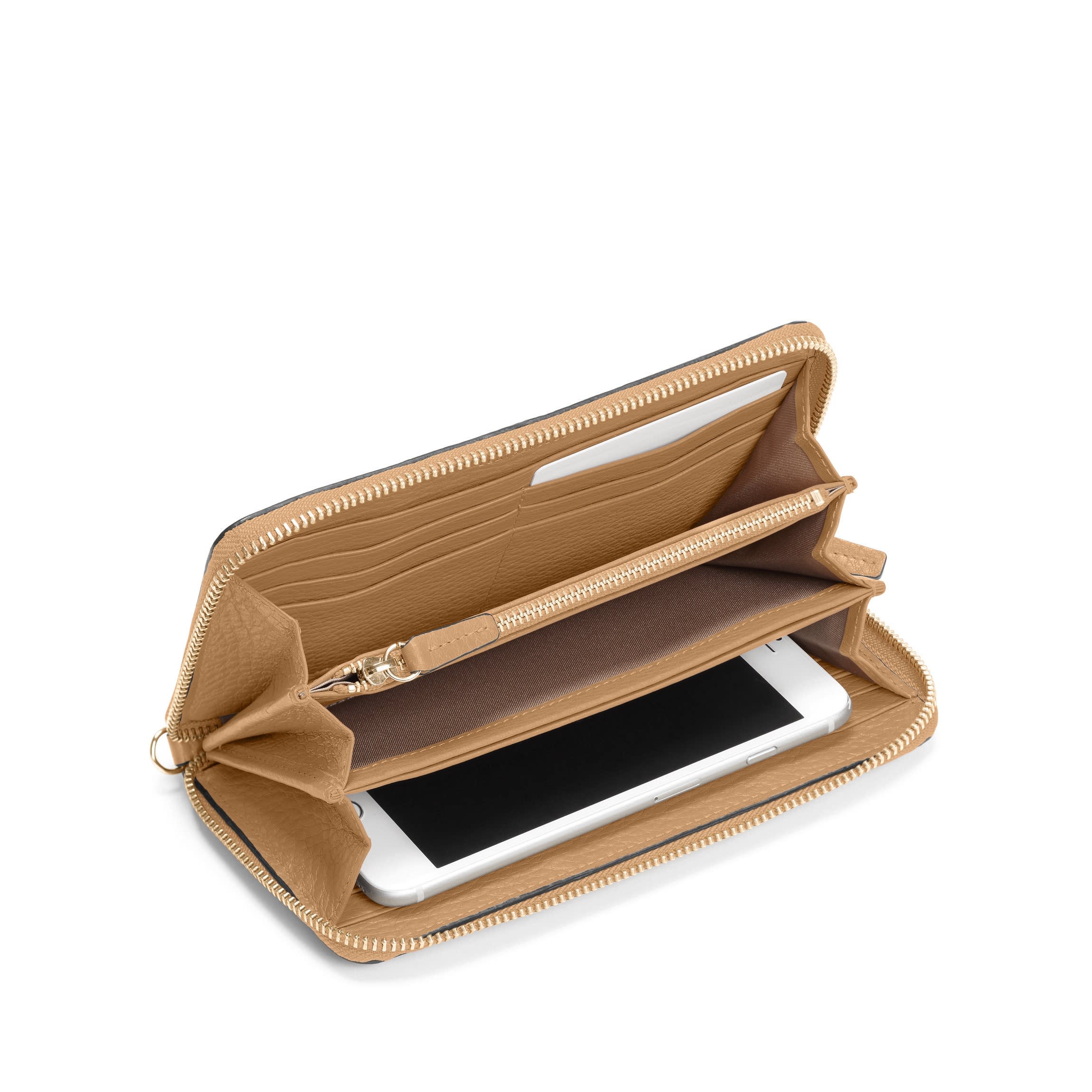Klyde Continental Wallet Camel - Image 4