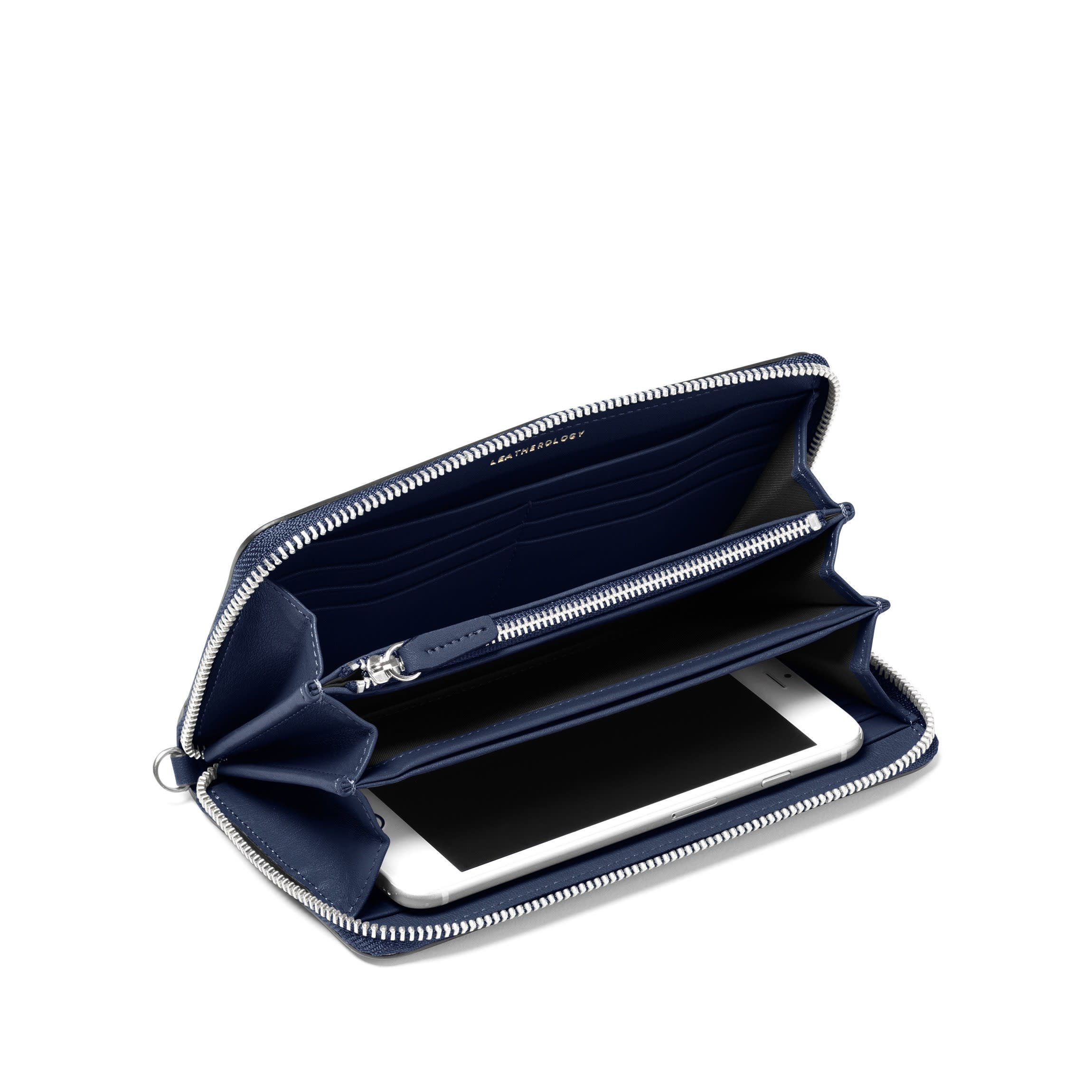 Klyde Continental Wallet Navy Blue - Image 4
